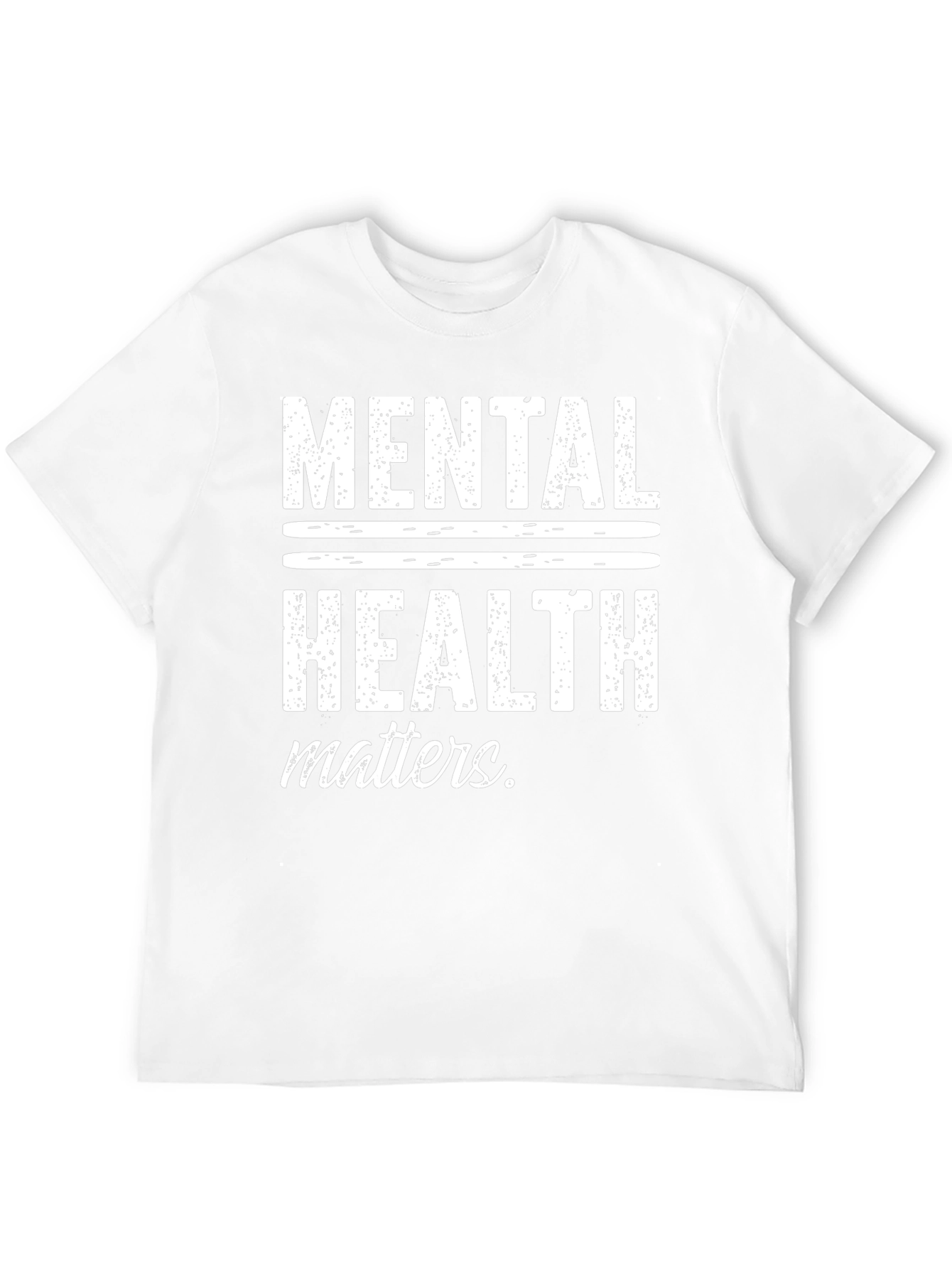 Mental Health Matters Graphic T-Shirt - Black