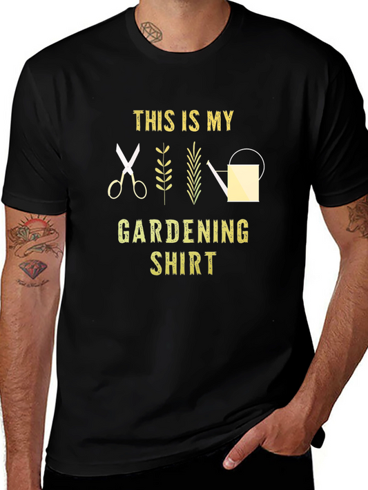 Gardening Shirt - This is my Gardening Shirt - Black