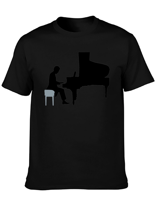 Piano Player Graphic Tee