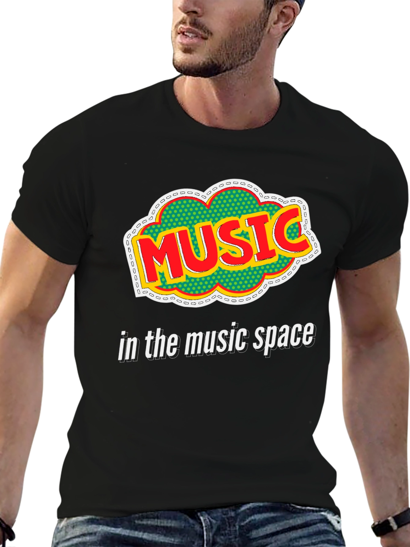 Music in the Music Space Graphic Tee