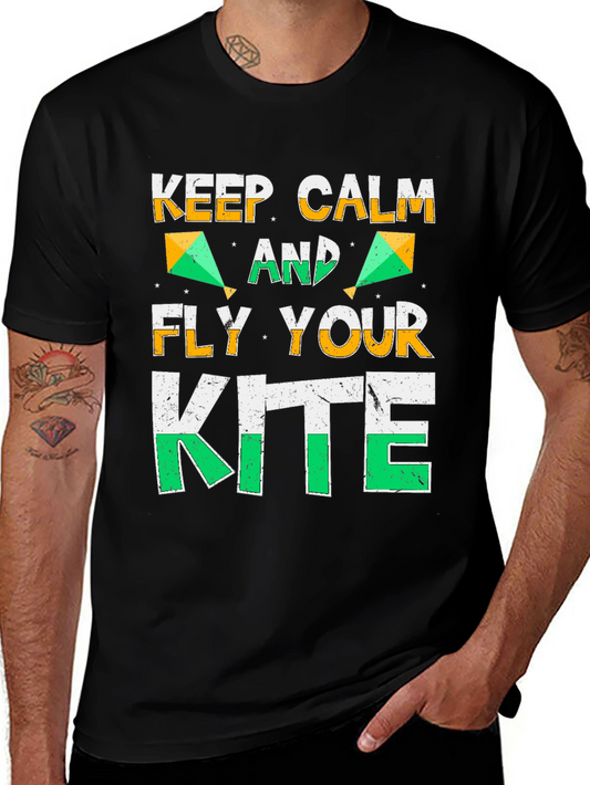 Keep Calm and Fly Your Kite Graphic Tee