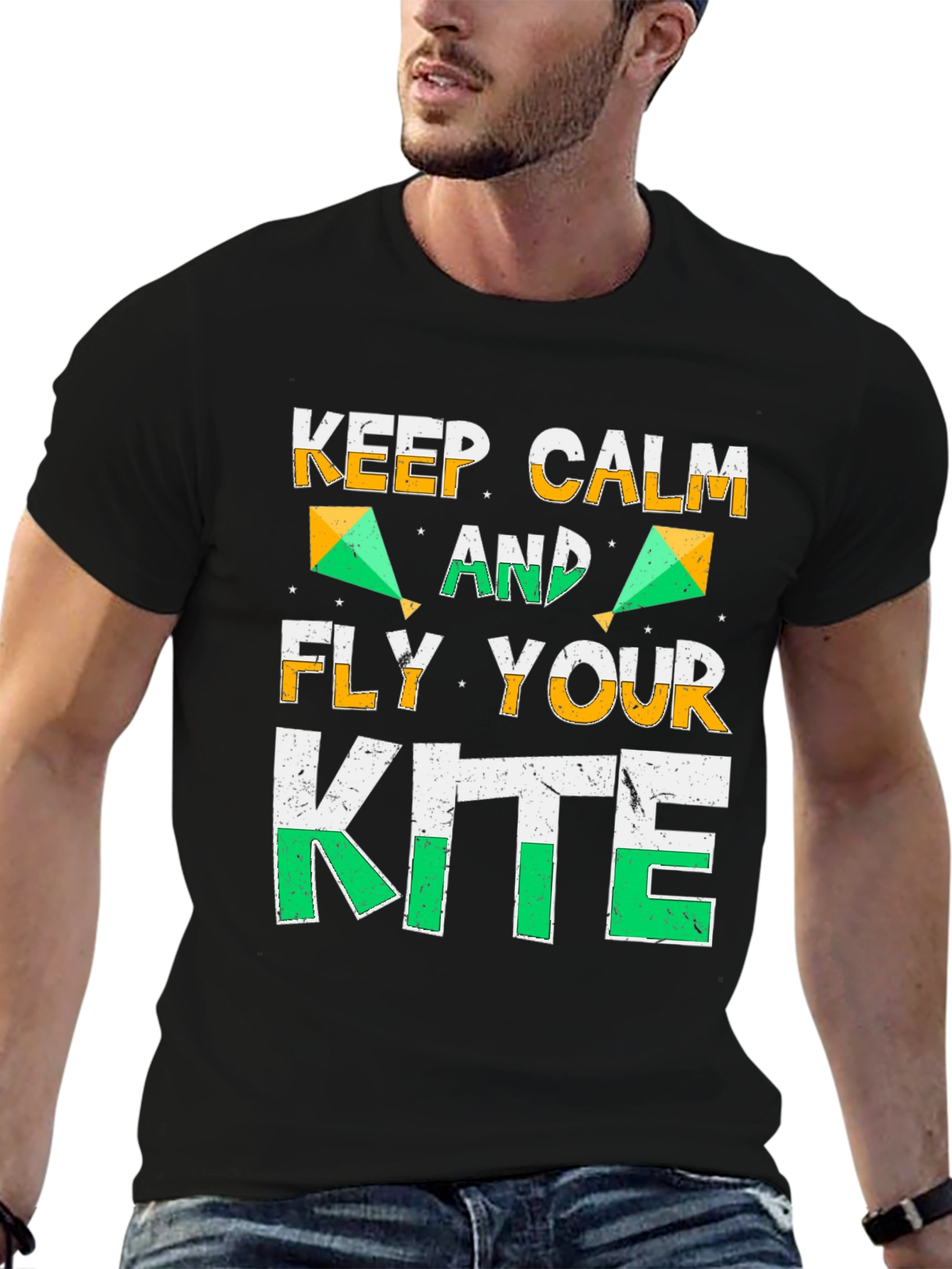 Keep Calm and Fly Your Kite Graphic Tee