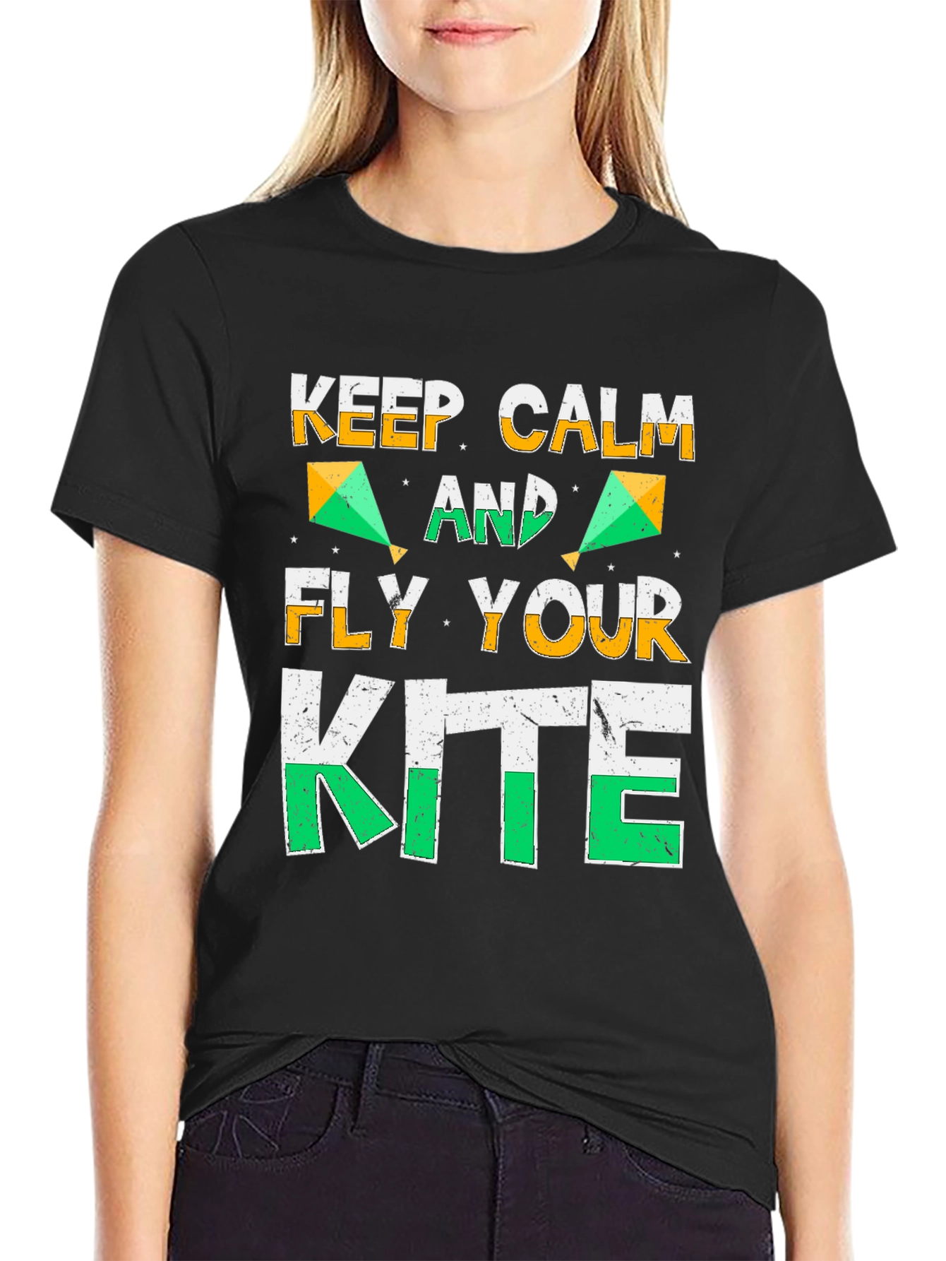 Keep Calm and Fly Your Kite Graphic Tee