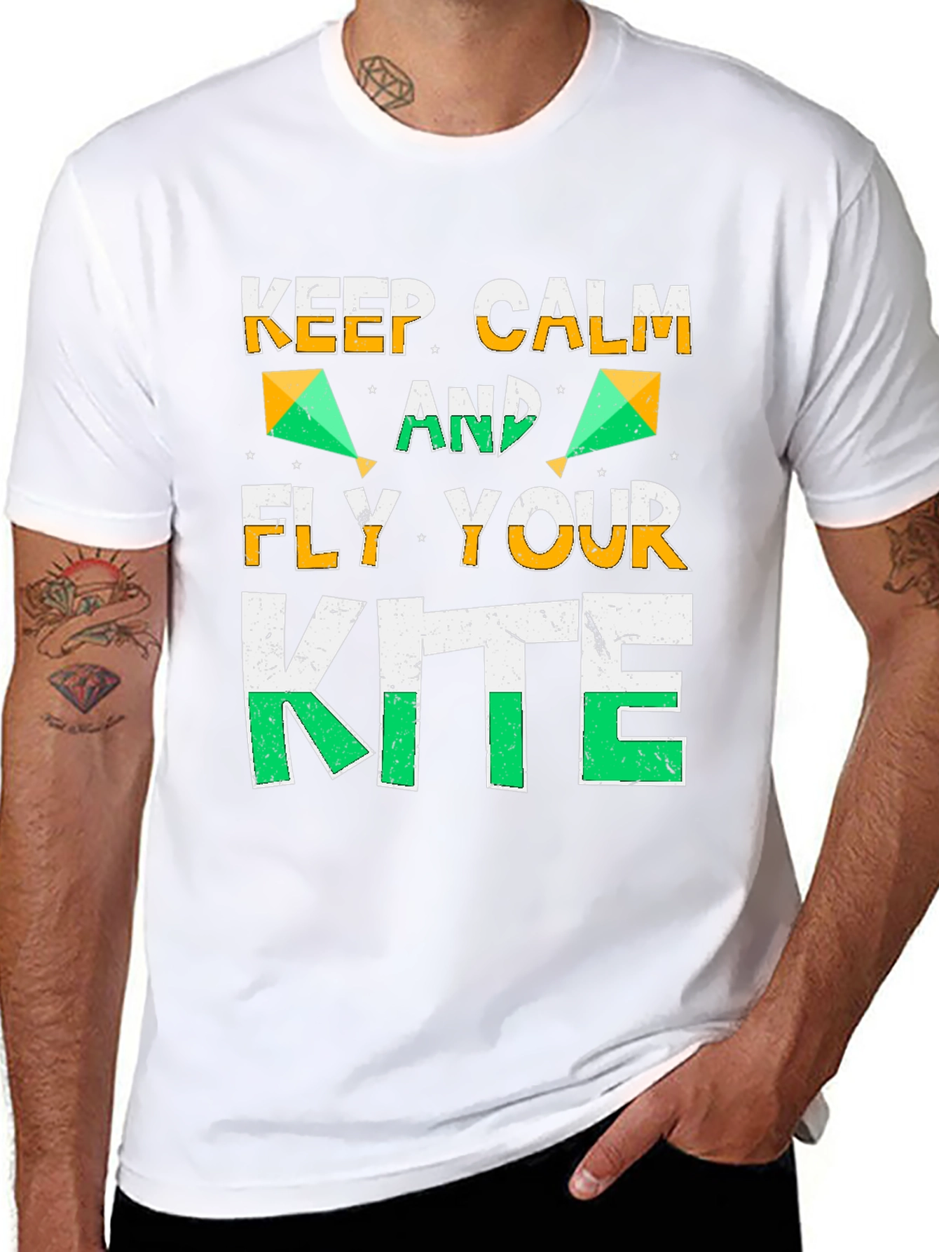 Keep Calm and Fly Your Kite Graphic Tee