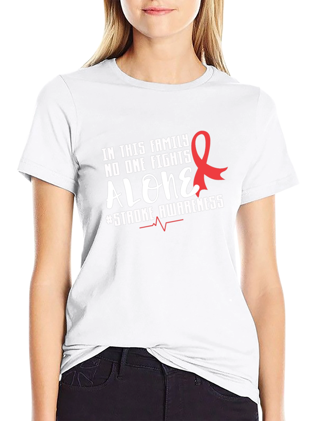 Stroke Awareness Graphic T-Shirt