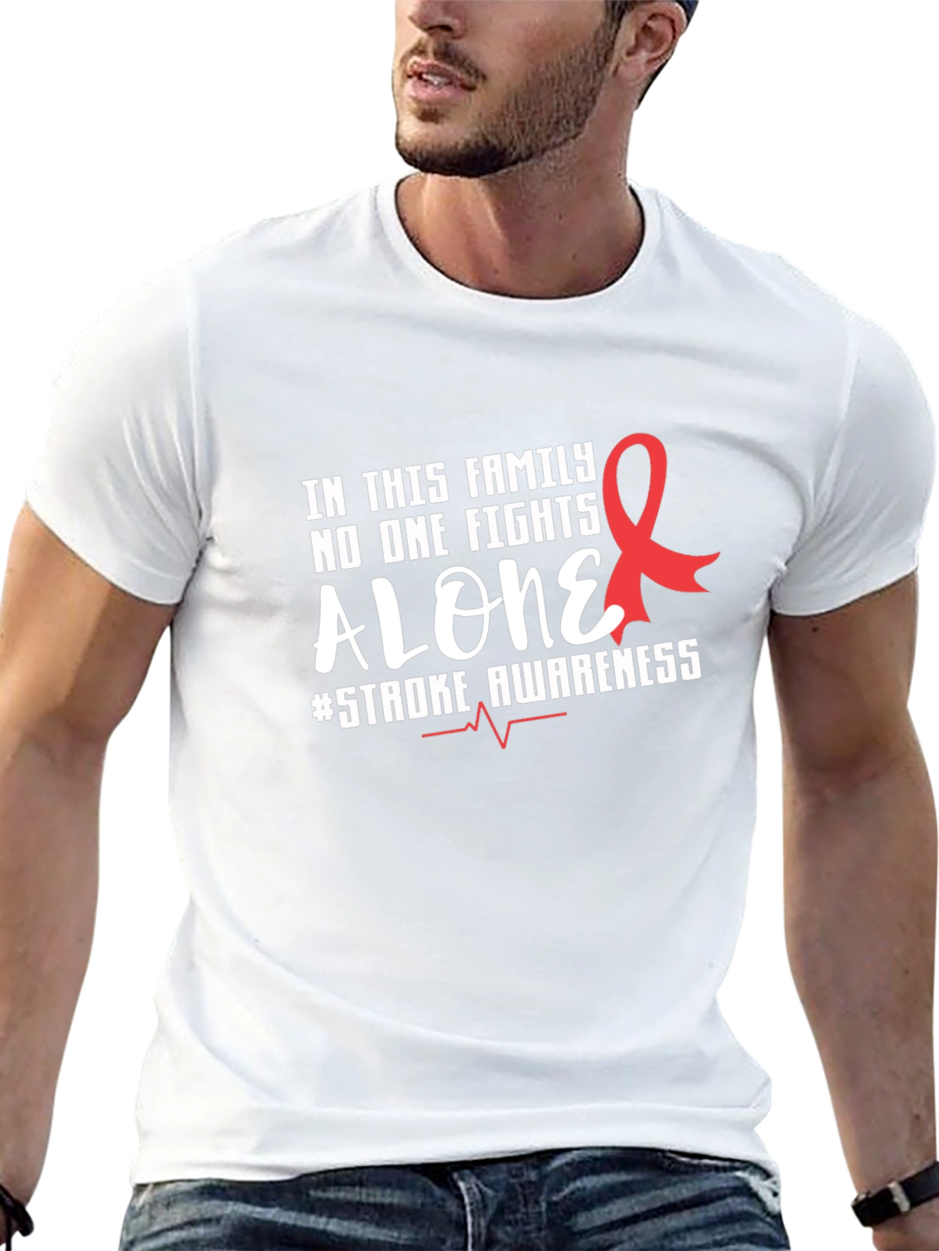 Stroke Awareness Graphic T-Shirt