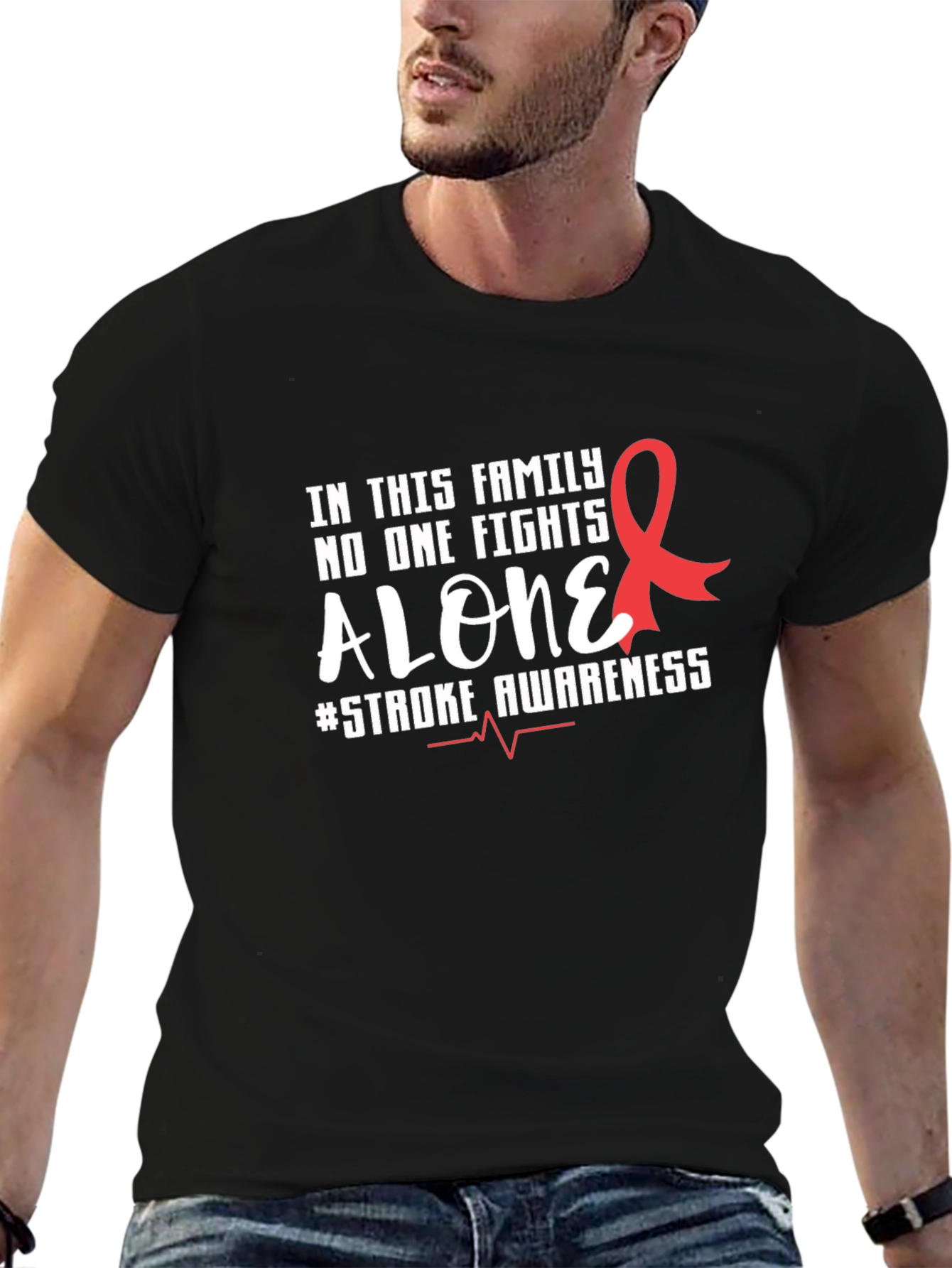 Stroke Awareness Graphic T-Shirt