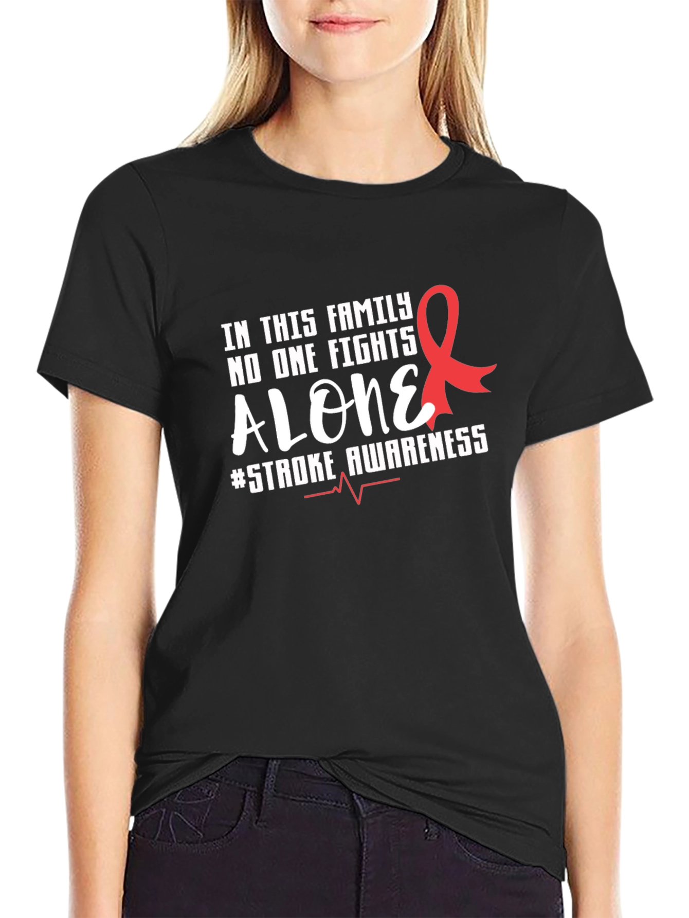 Stroke Awareness Graphic T-Shirt