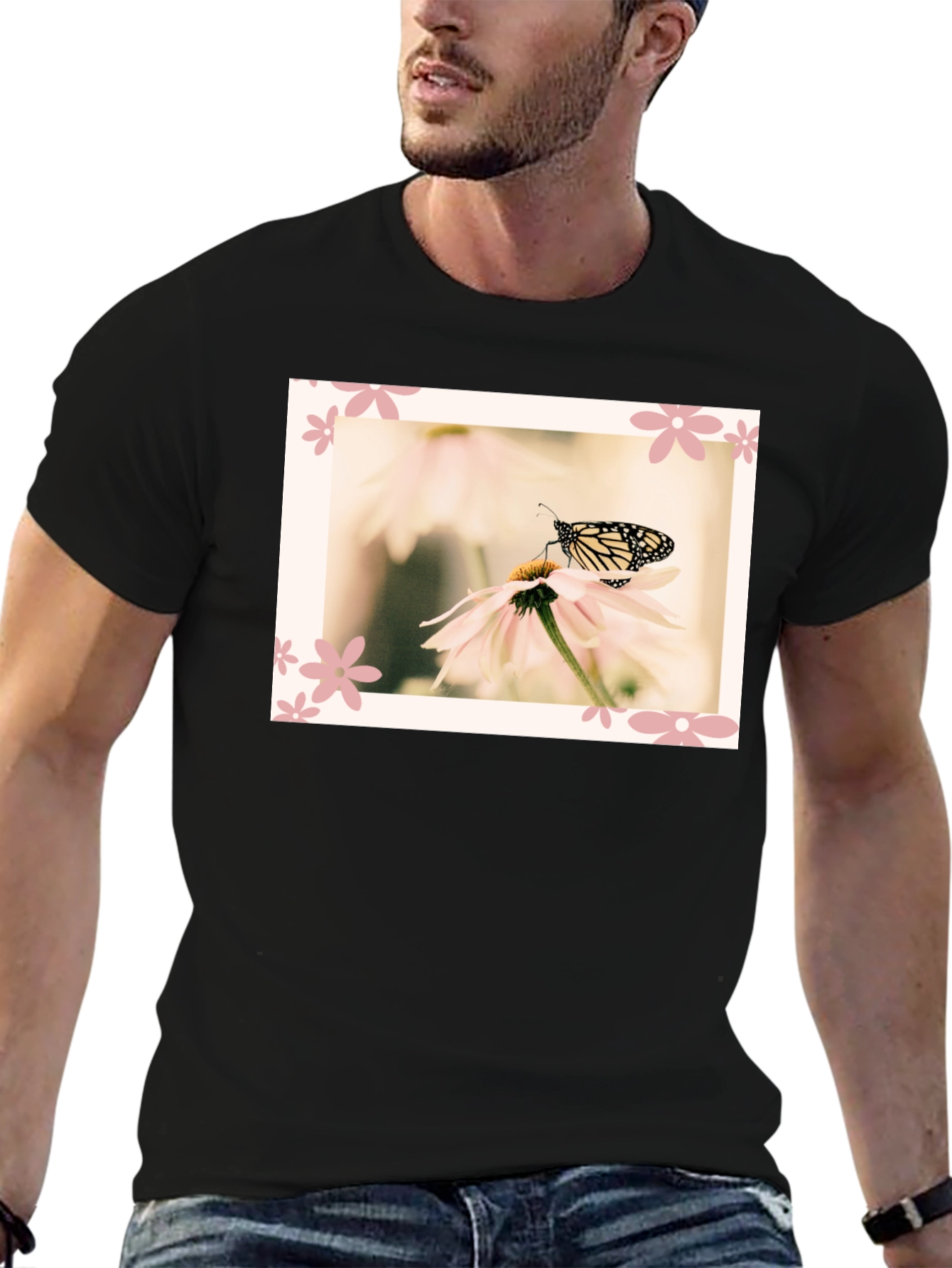 Butterfly Floral T-Shirt