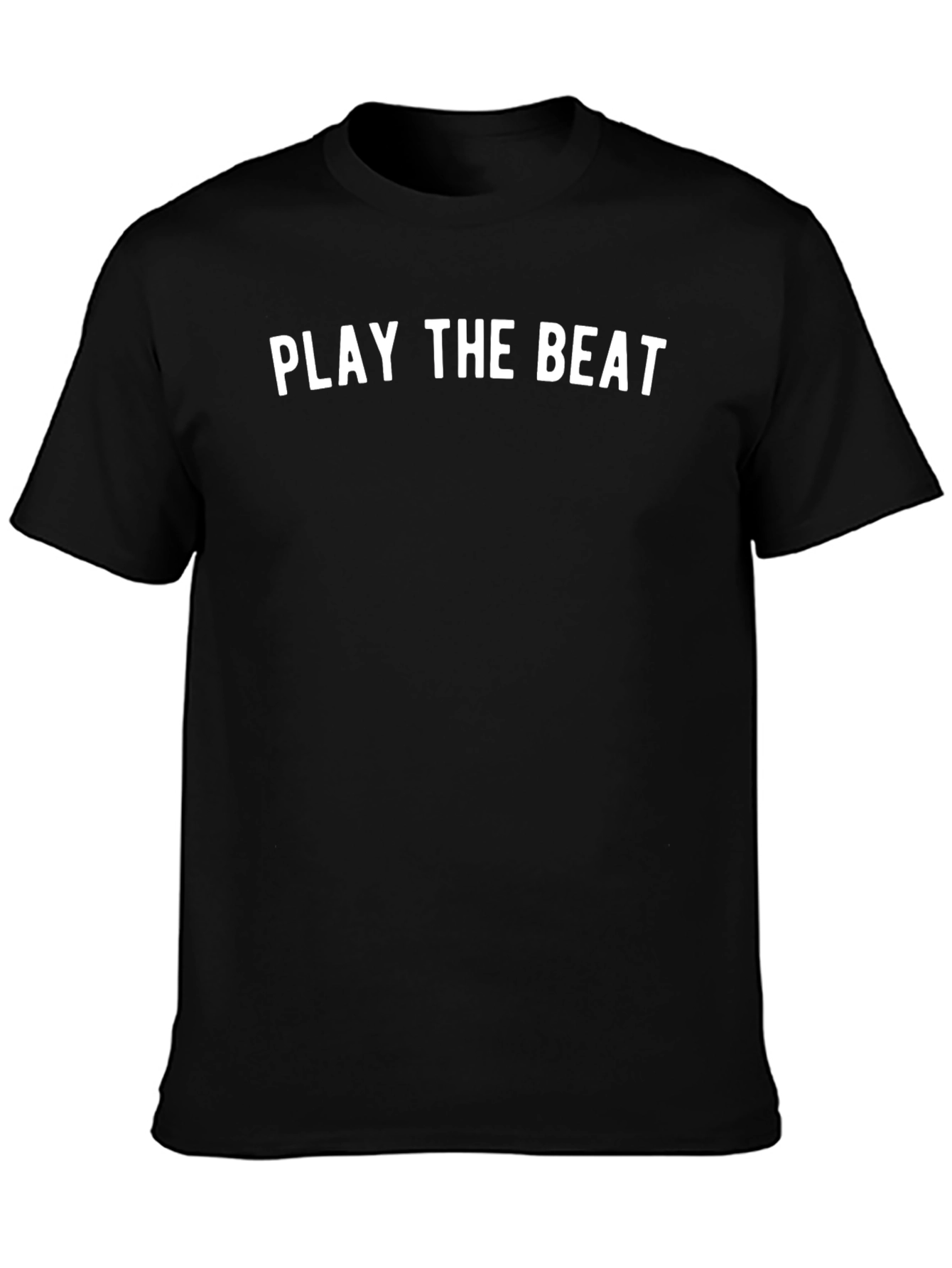 Play The Beat Black T-Shirt