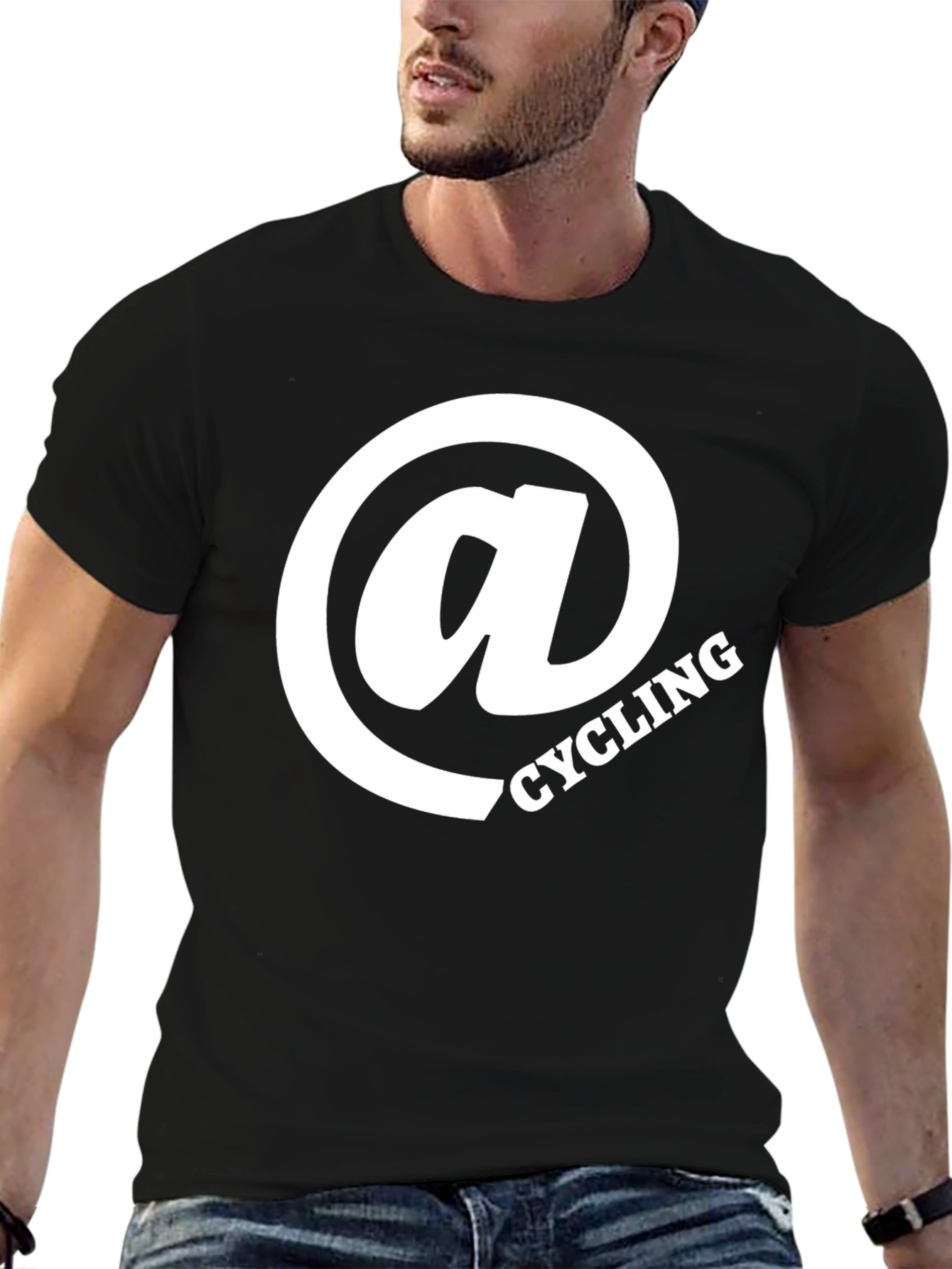 Cycling Enthusiast T-Shirt: Stylish @ Design