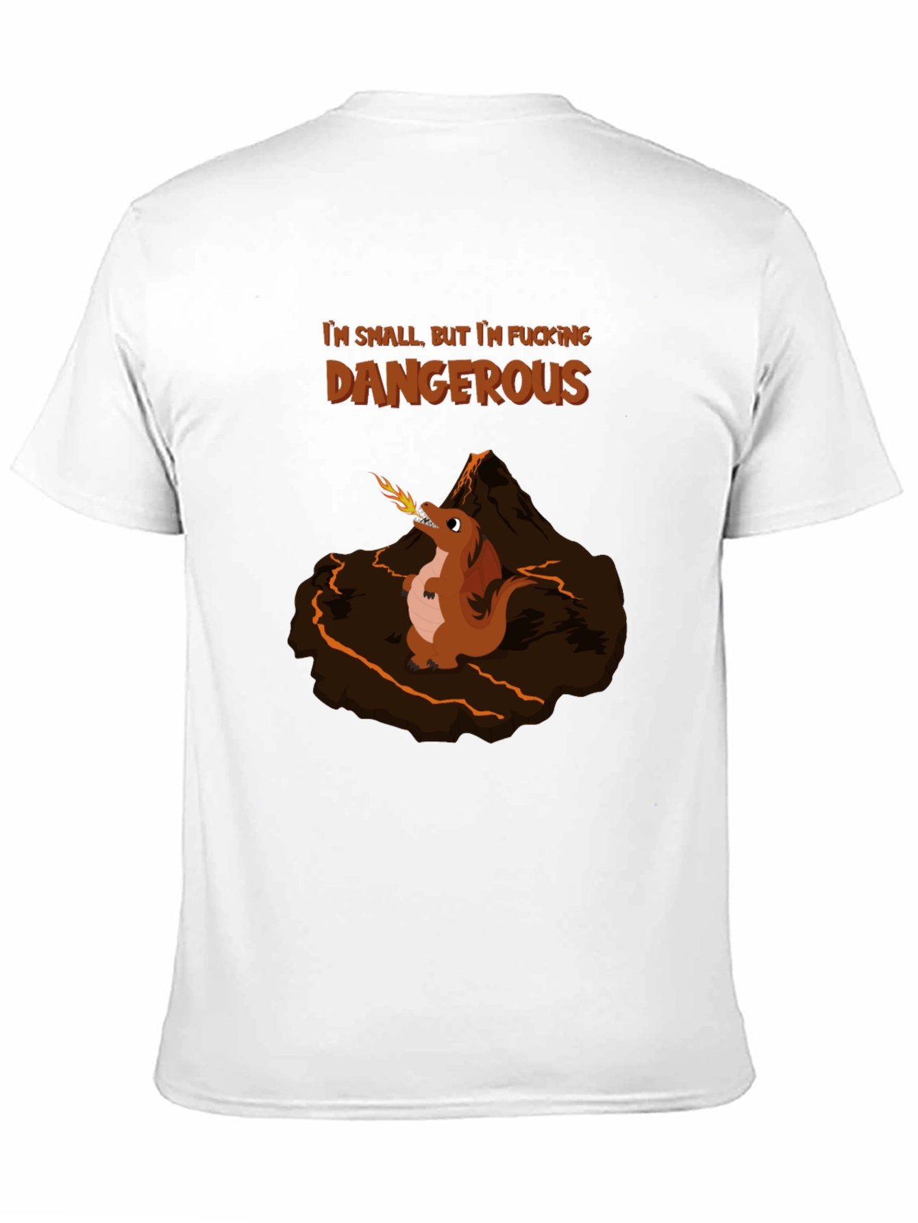 Small But Dangerous Funny Graphic Tee