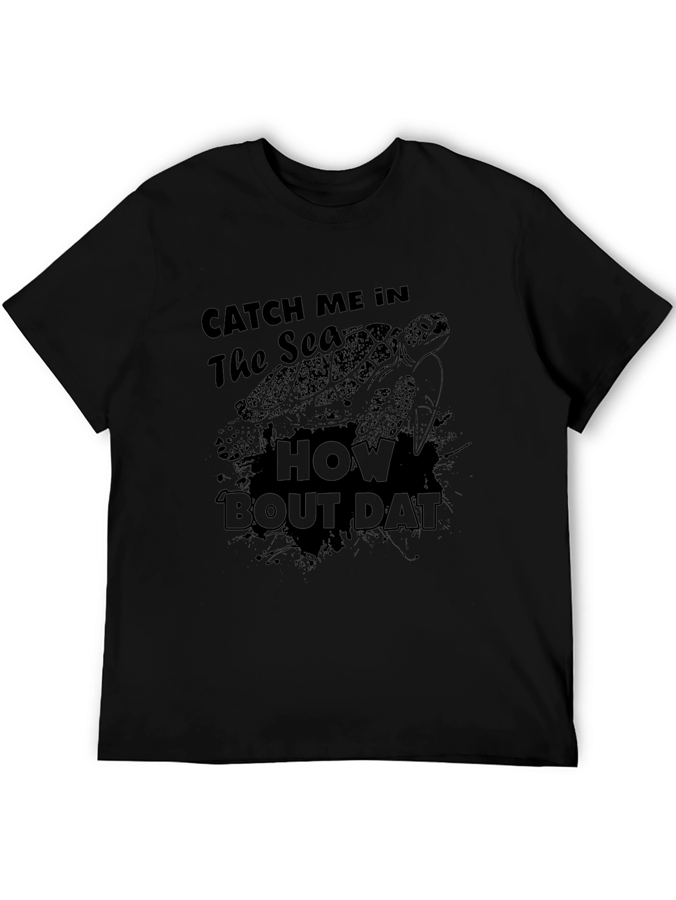 Catch Me In The Sea Turtle Graphic T-Shirt