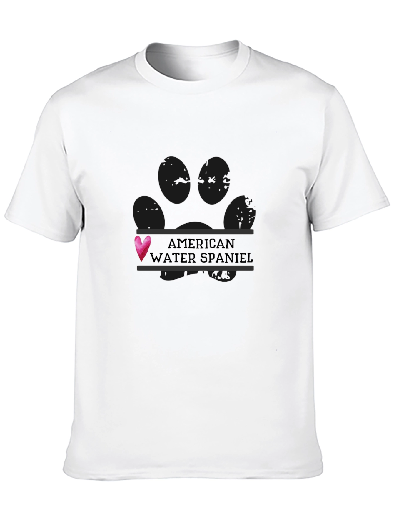 American Water Spaniel Love T-Shirt – Cute Dog Lover Tee