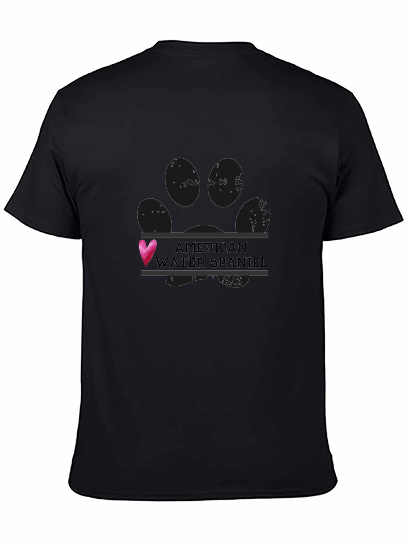 American Water Spaniel Love T-Shirt – Cute Dog Lover Tee