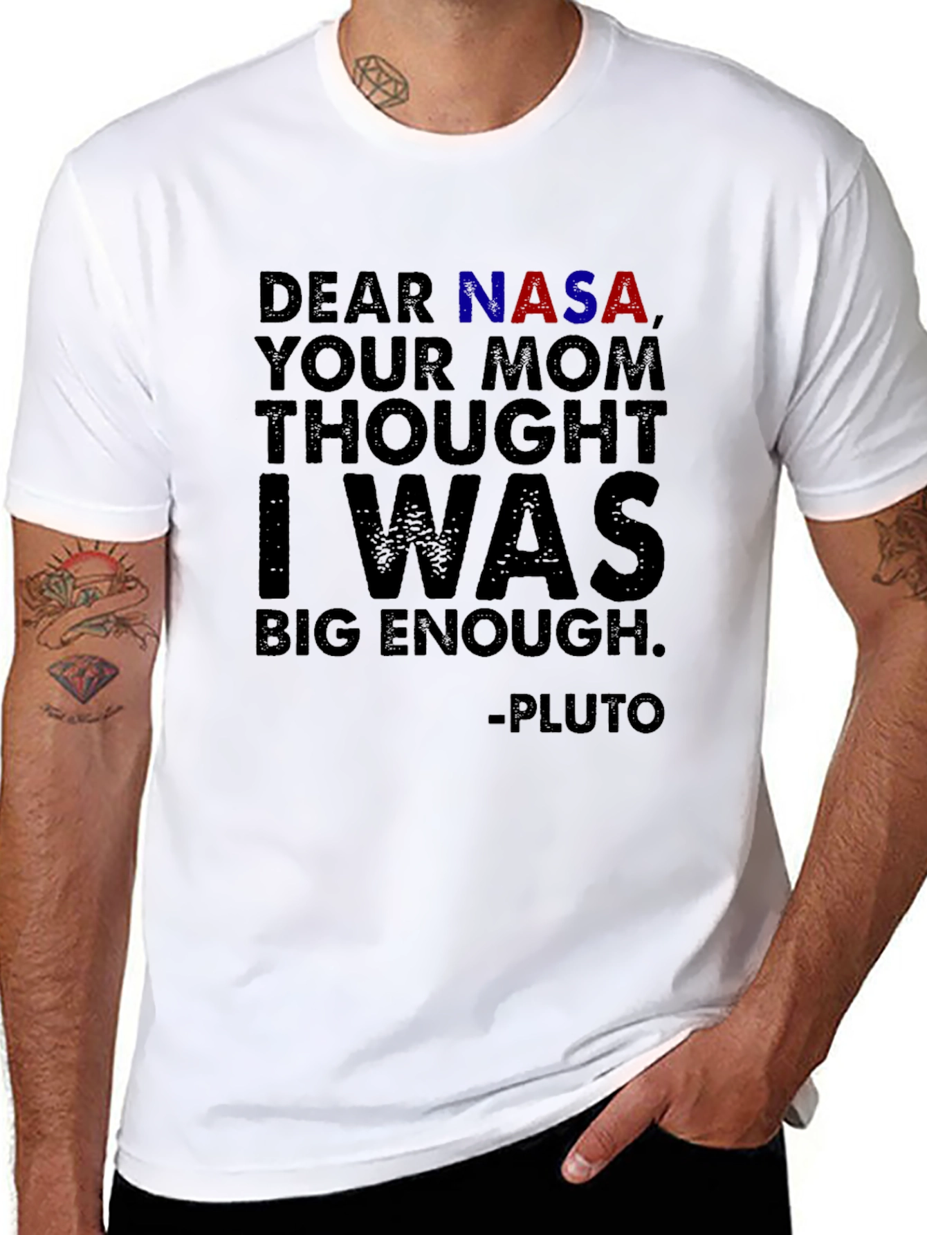 NASA Pluto T-Shirt - Funny Space Tee