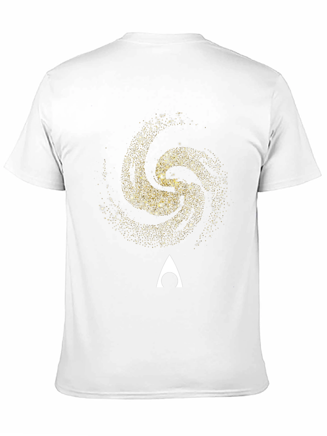 Galaxy T-Shirt: Aquaman Logo Black Tee