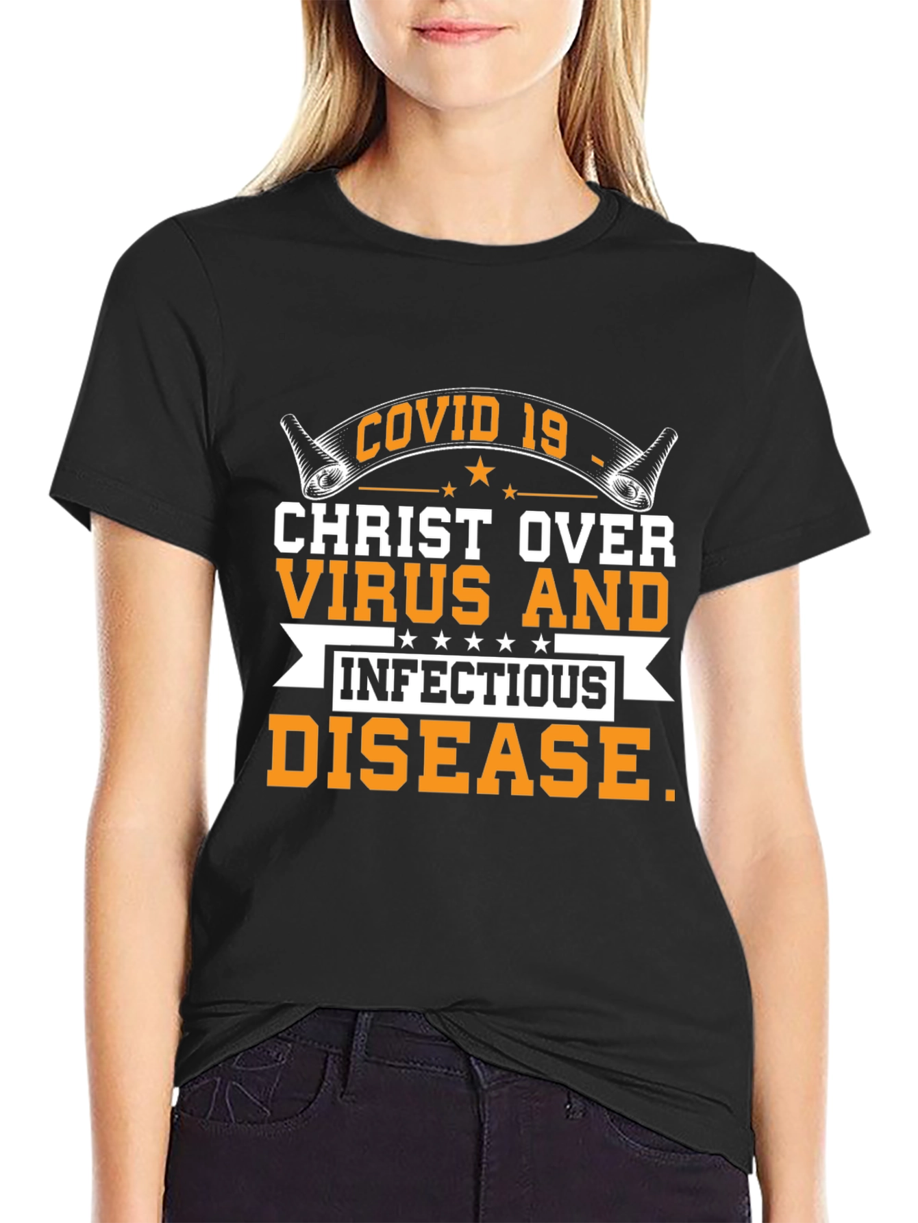 Christ Over Virus T-Shirt