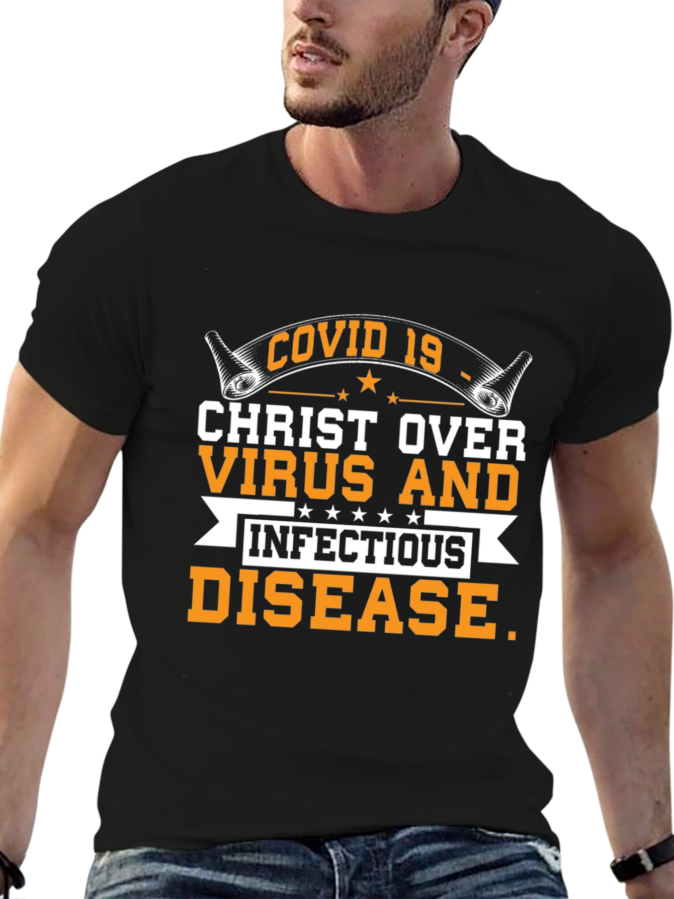 Christ Over Virus T-Shirt