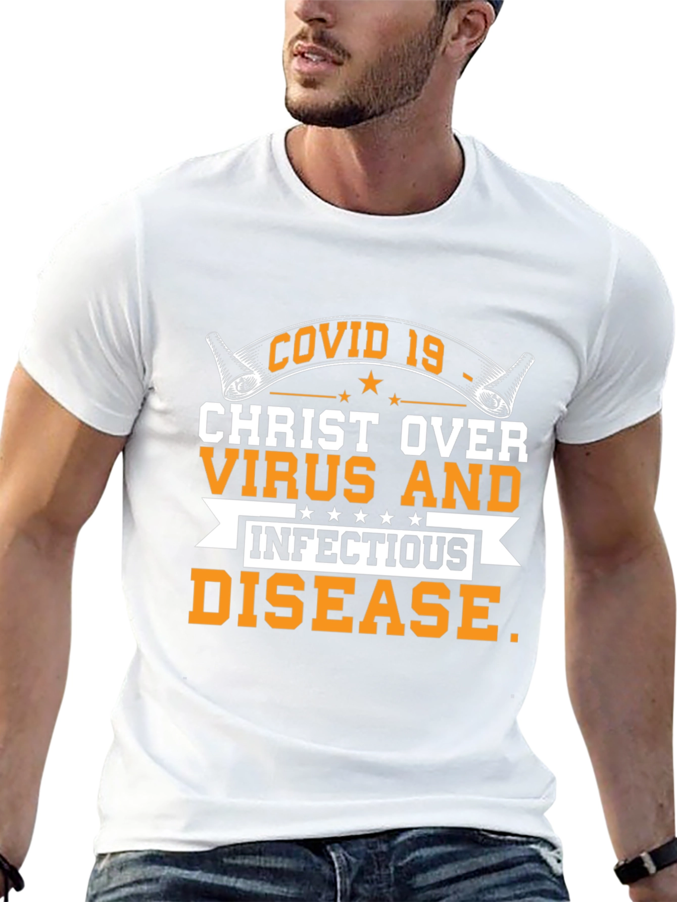 Christ Over Virus T-Shirt