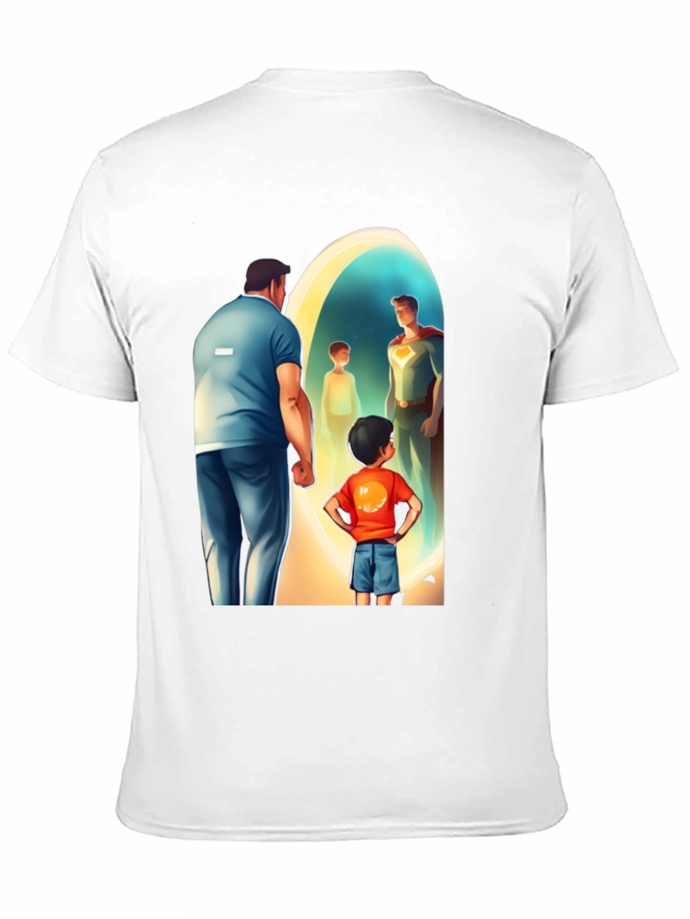 Superman Transformation Graphic Tee