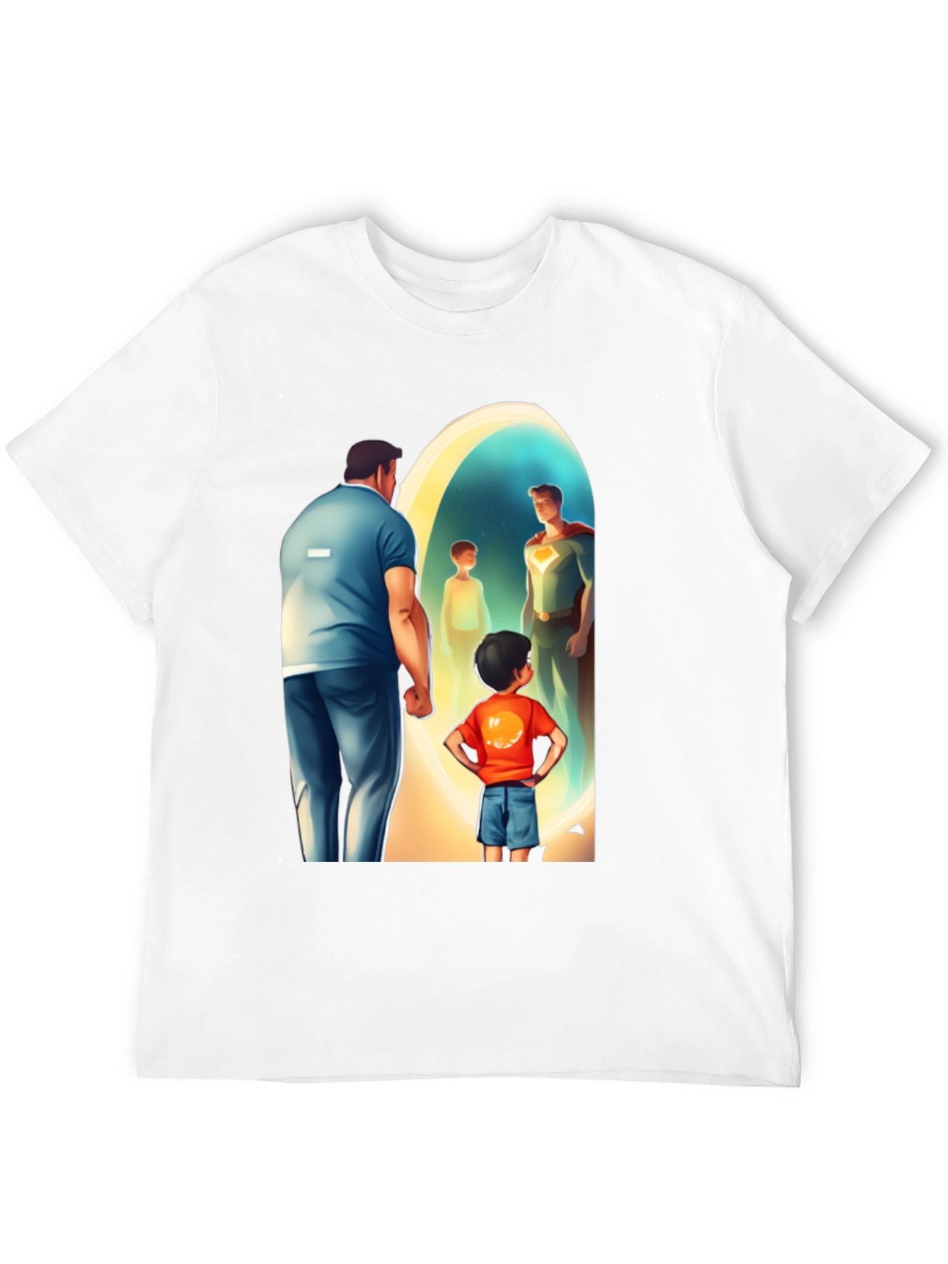 Superman Transformation Graphic Tee