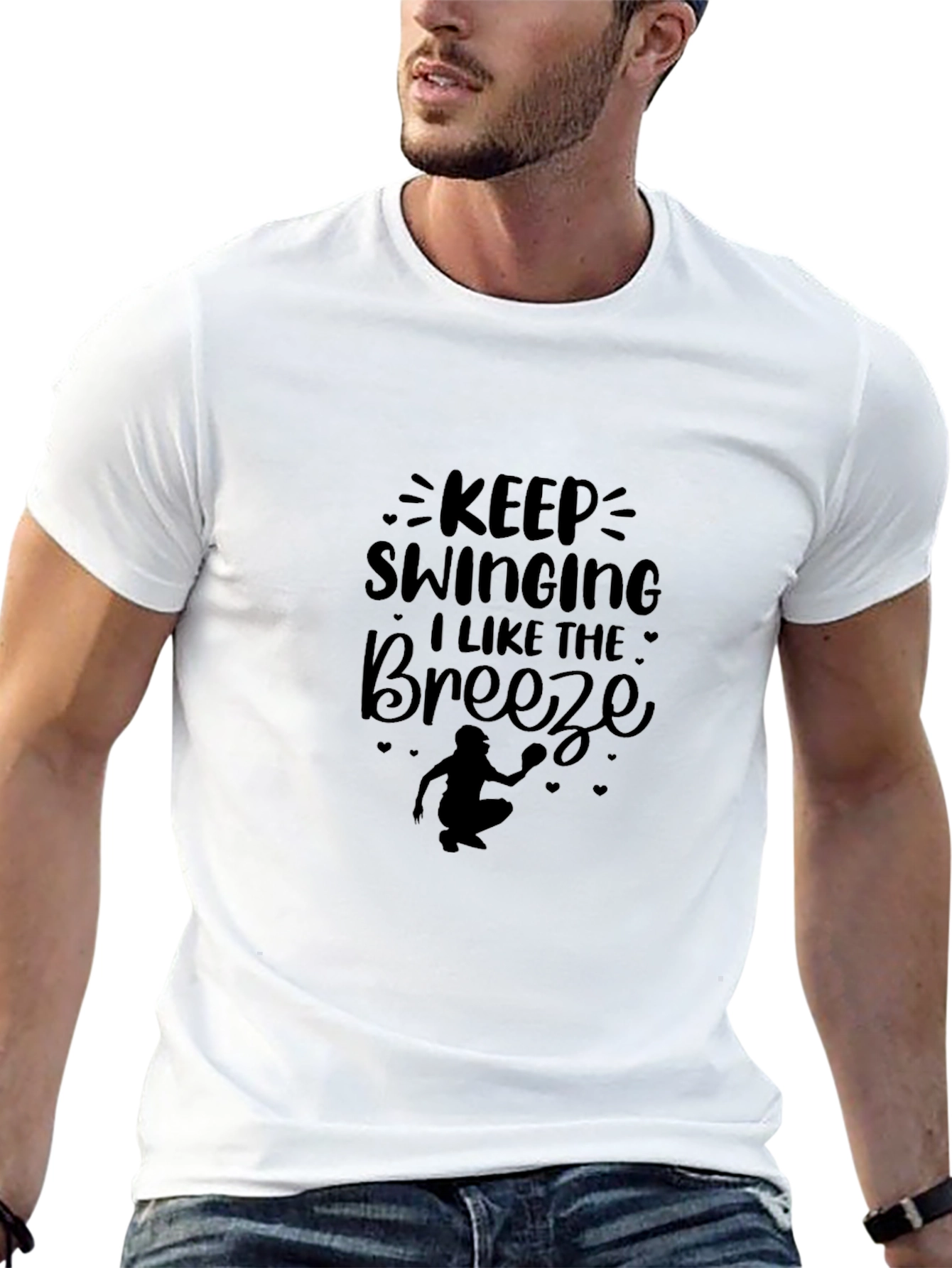 Keep Swinging I Like The Breeze T-Shirt