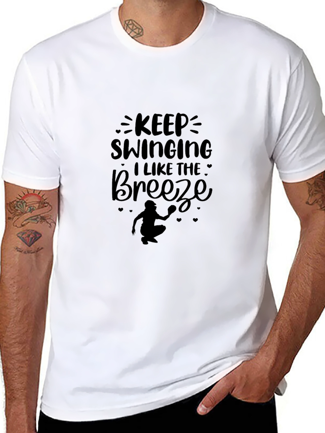 Keep Swinging I Like The Breeze T-Shirt