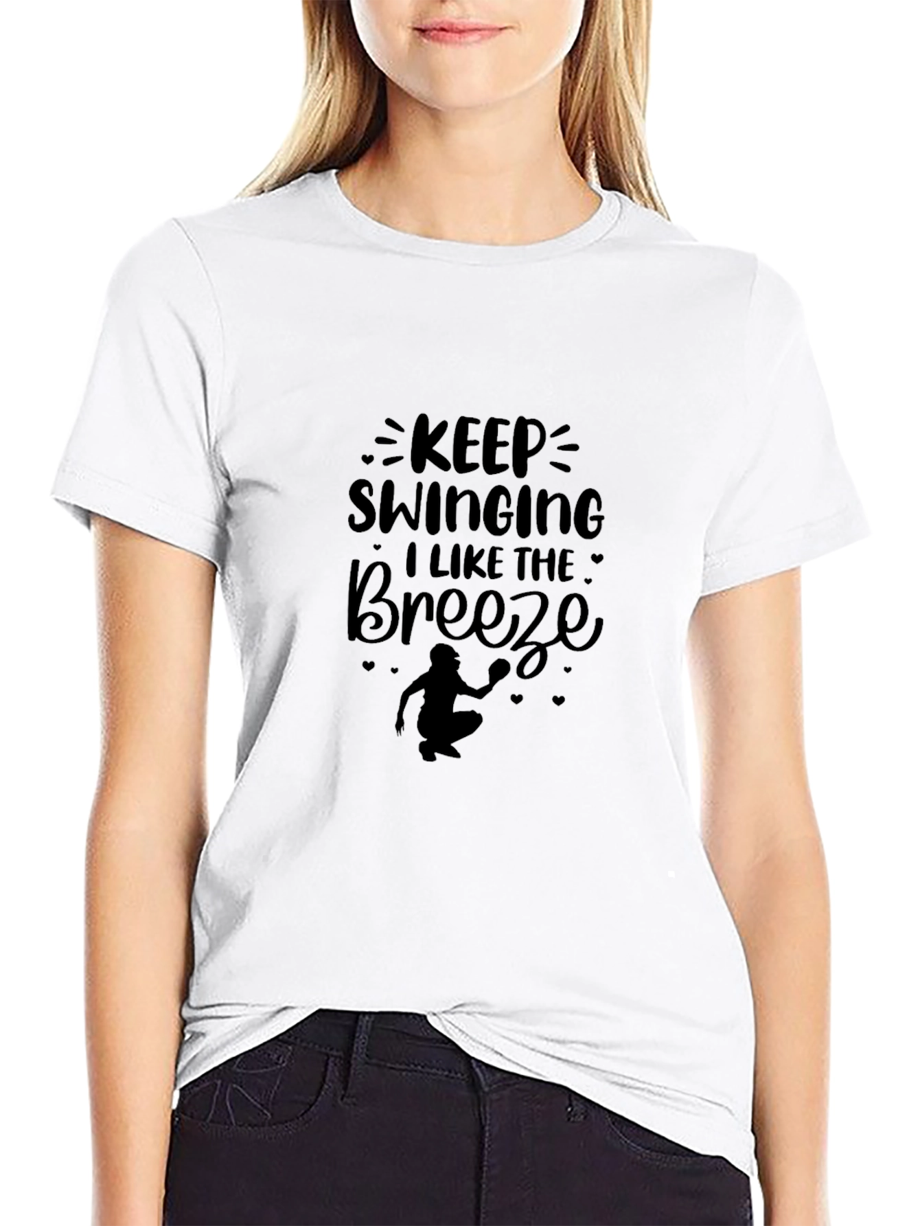 Keep Swinging I Like The Breeze T-Shirt