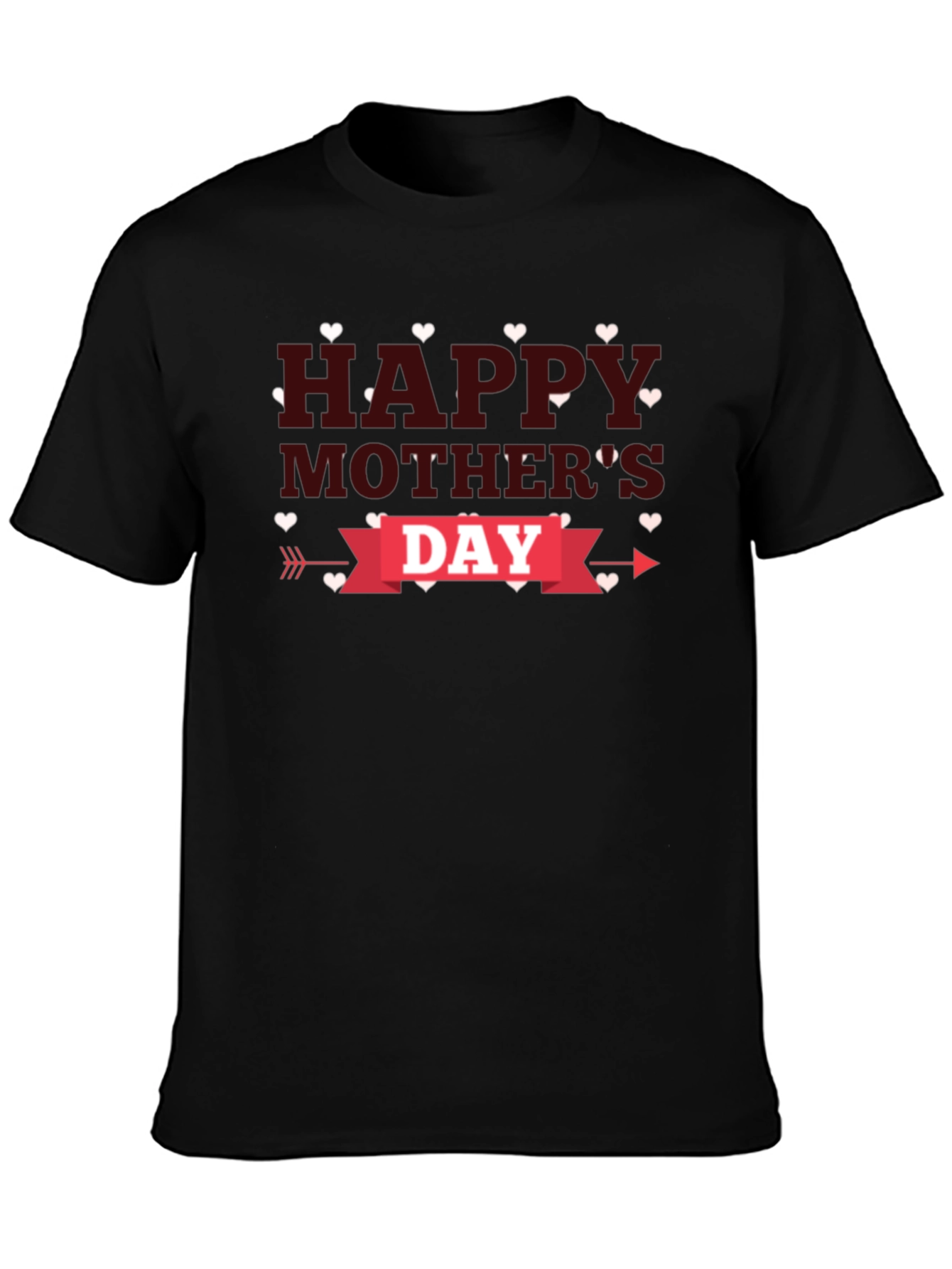 Happy Mothers Day T-Shirt - Heart Design