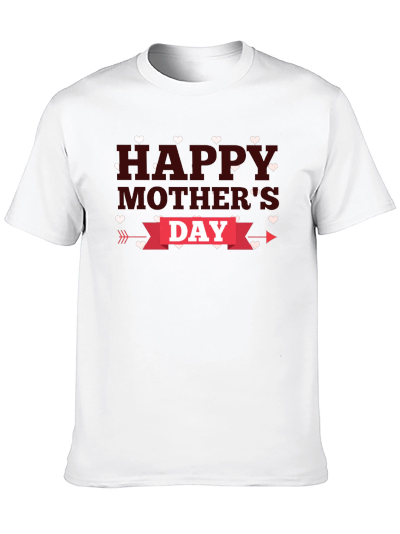 Happy Mothers Day T-Shirt - Heart Design