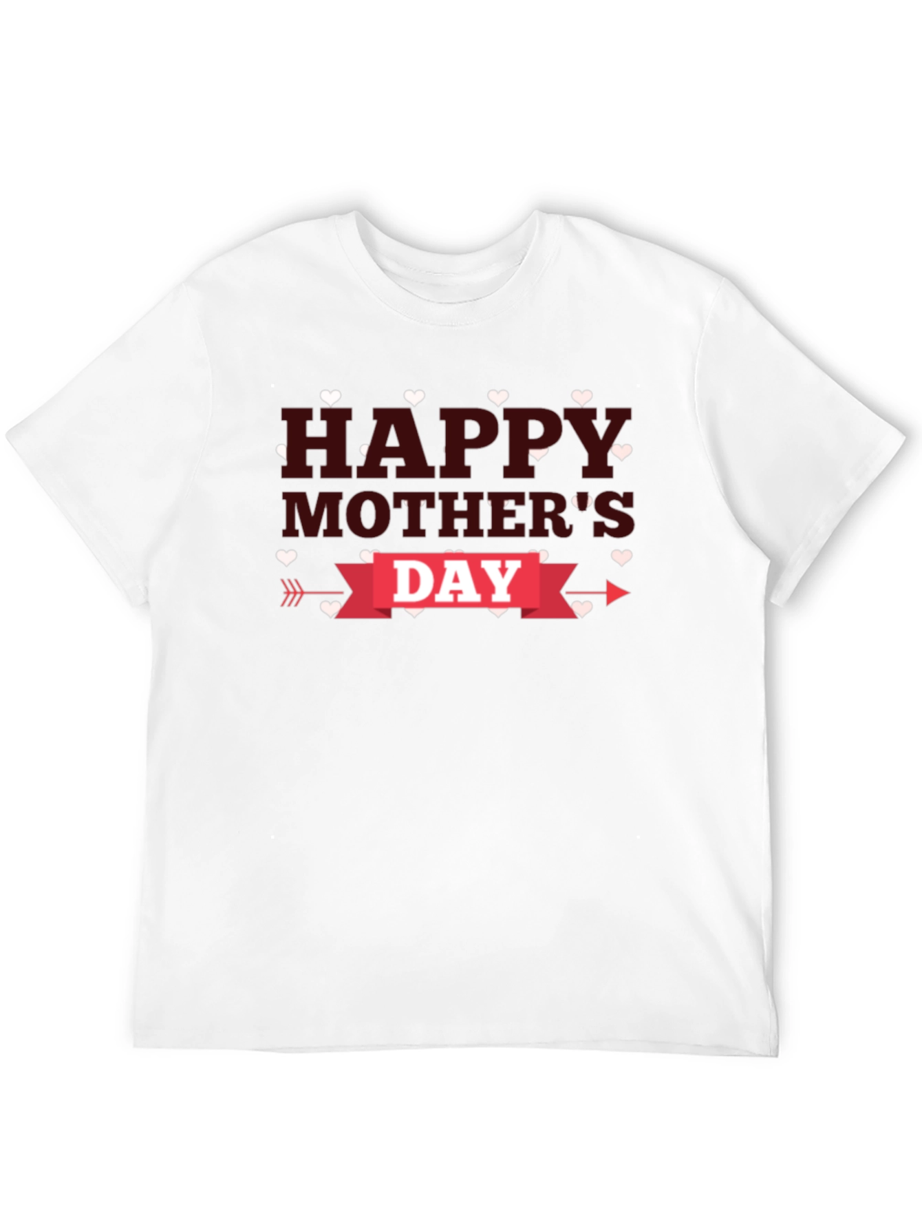 Happy Mothers Day T-Shirt - Heart Design