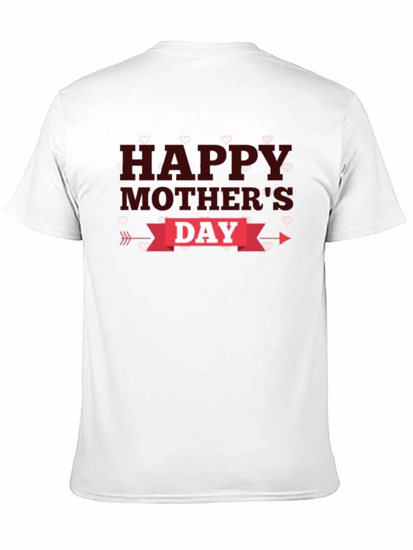Happy Mothers Day T-Shirt - Heart Design