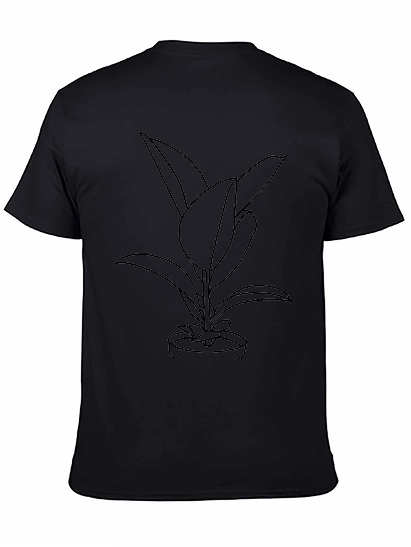 Rubber Plant Graphic Tee - Stylish Casual Wear