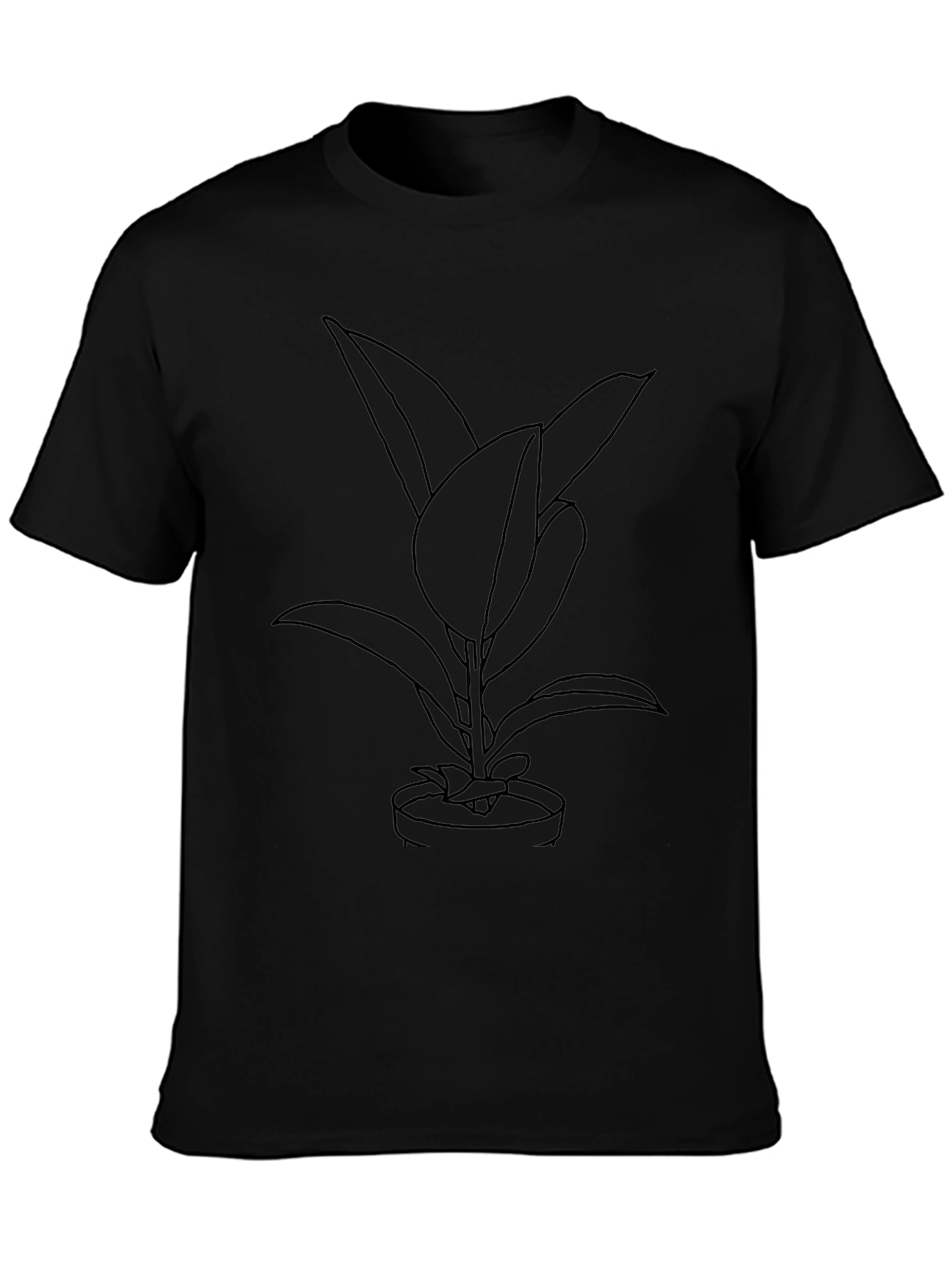 Rubber Plant Graphic Tee - Stylish Casual Wear