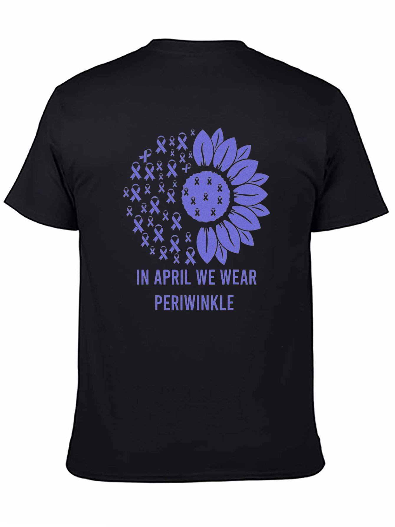 Periwinkle Awareness T-Shirt: In April We Wear