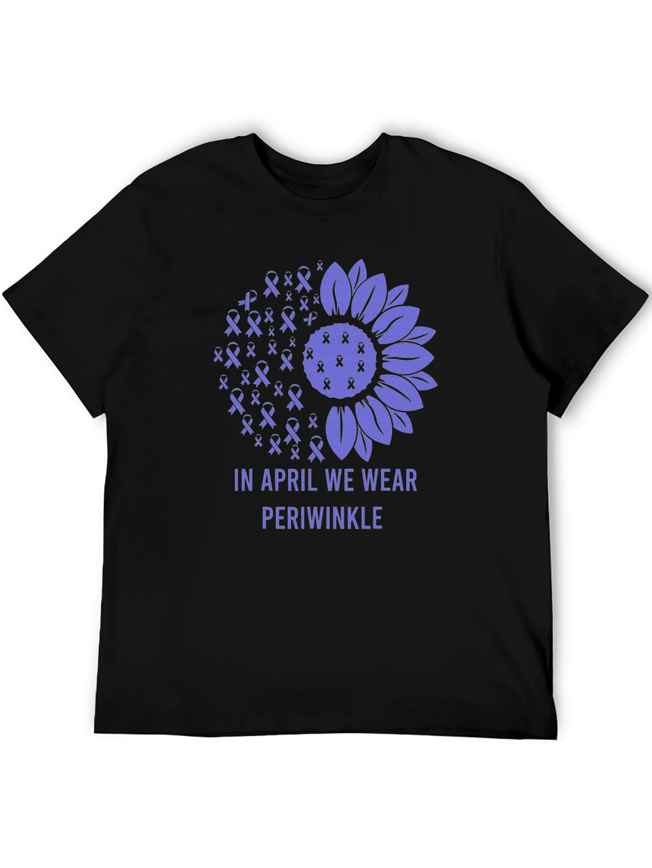 Periwinkle Awareness T-Shirt: In April We Wear