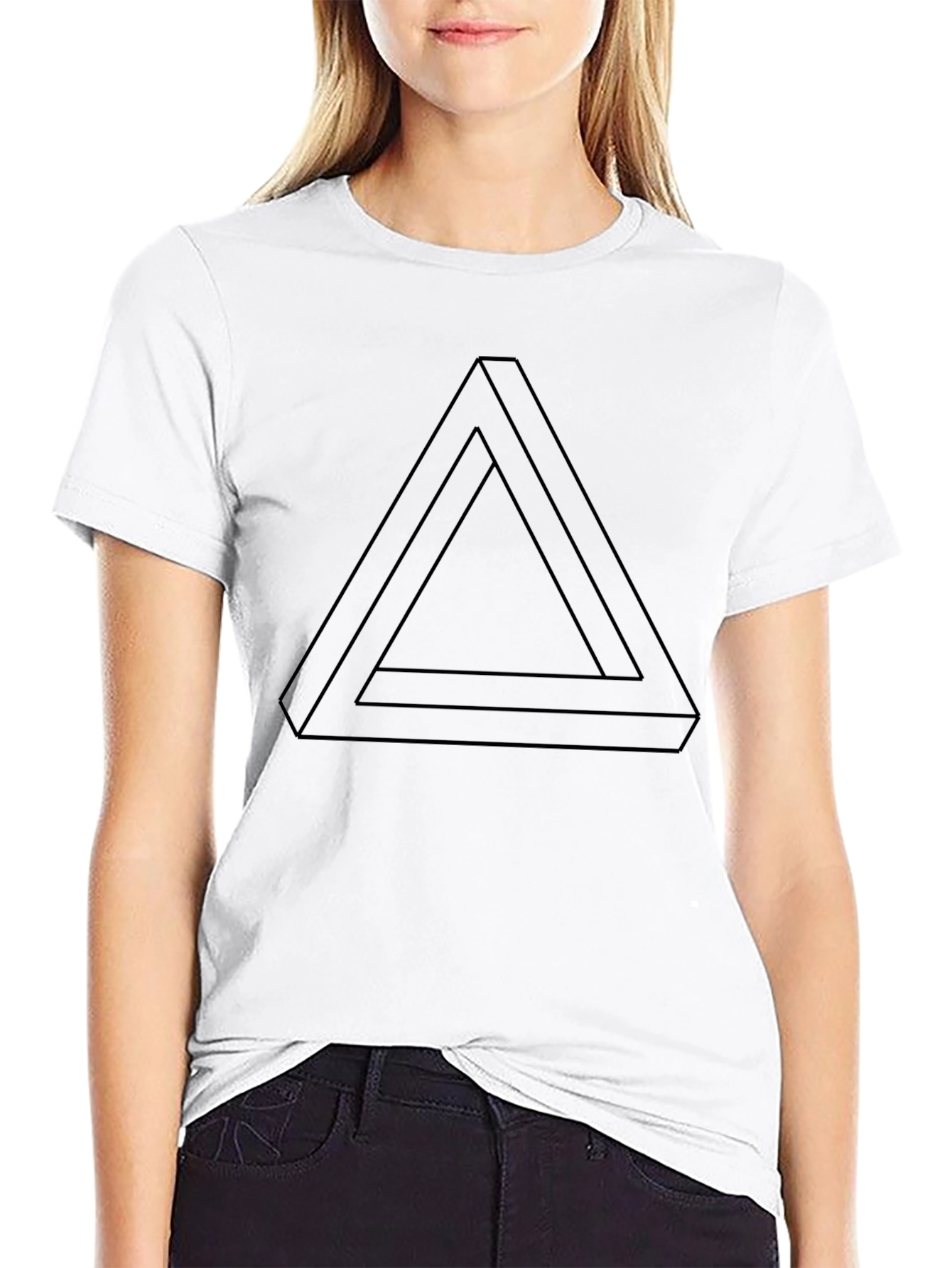 Impossible Triangle Black T-Shirt
