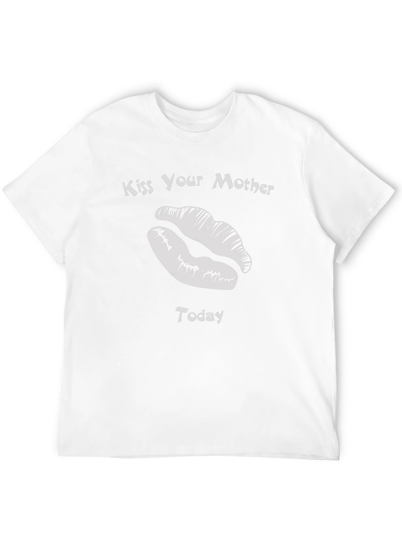 Kiss Your Mother Lips Graphic T-Shirt