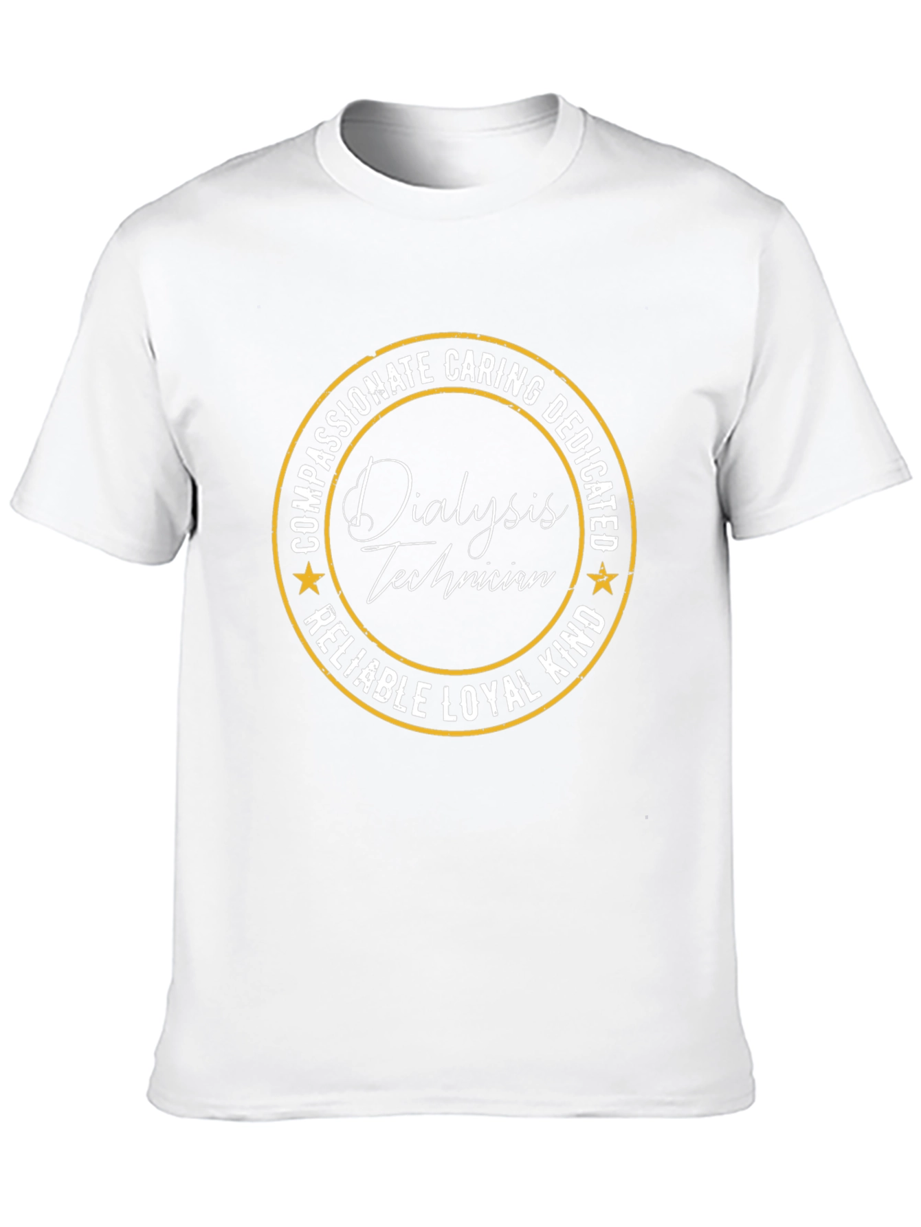 Dialysis Technician T-Shirt - Compassionate Caring Dedicated