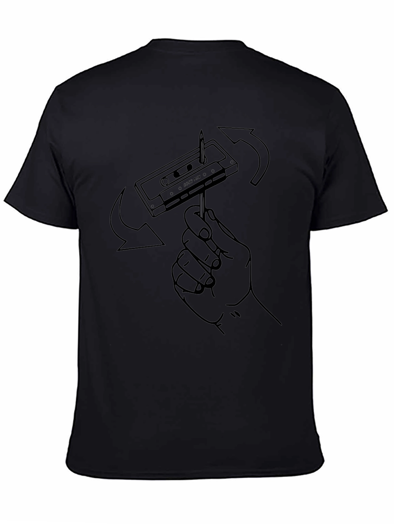 Retro Mix Tape T-Shirt - Music Nostalgia