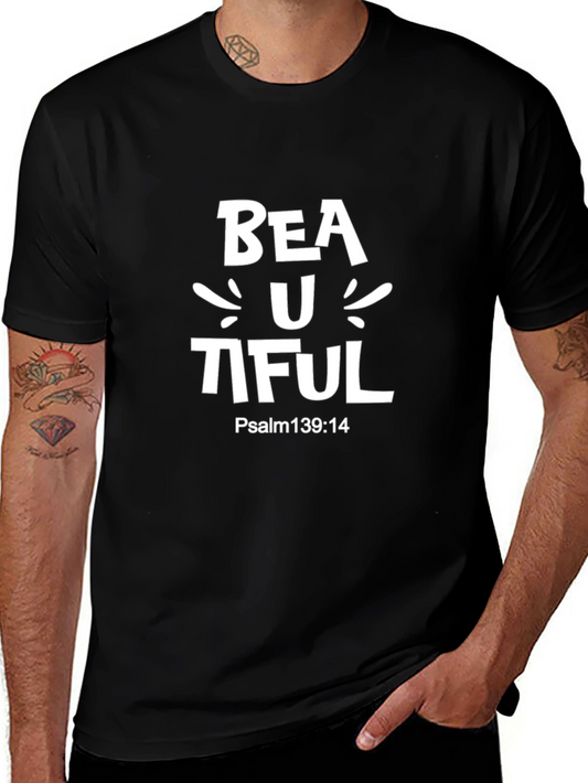 Beautiful Psalm 139:14 Christian T-Shirt