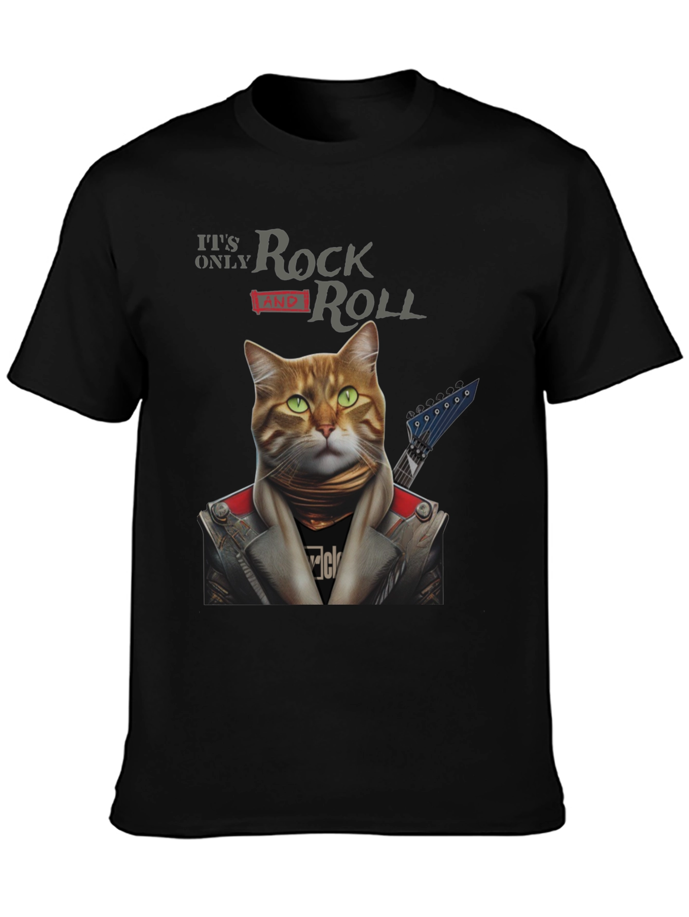 Rock and Roll Cat T-Shirt