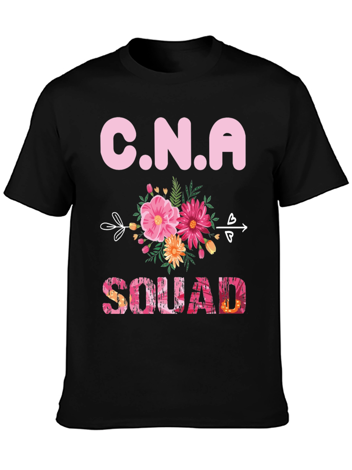 C.N.A Squad Floral T-Shirt