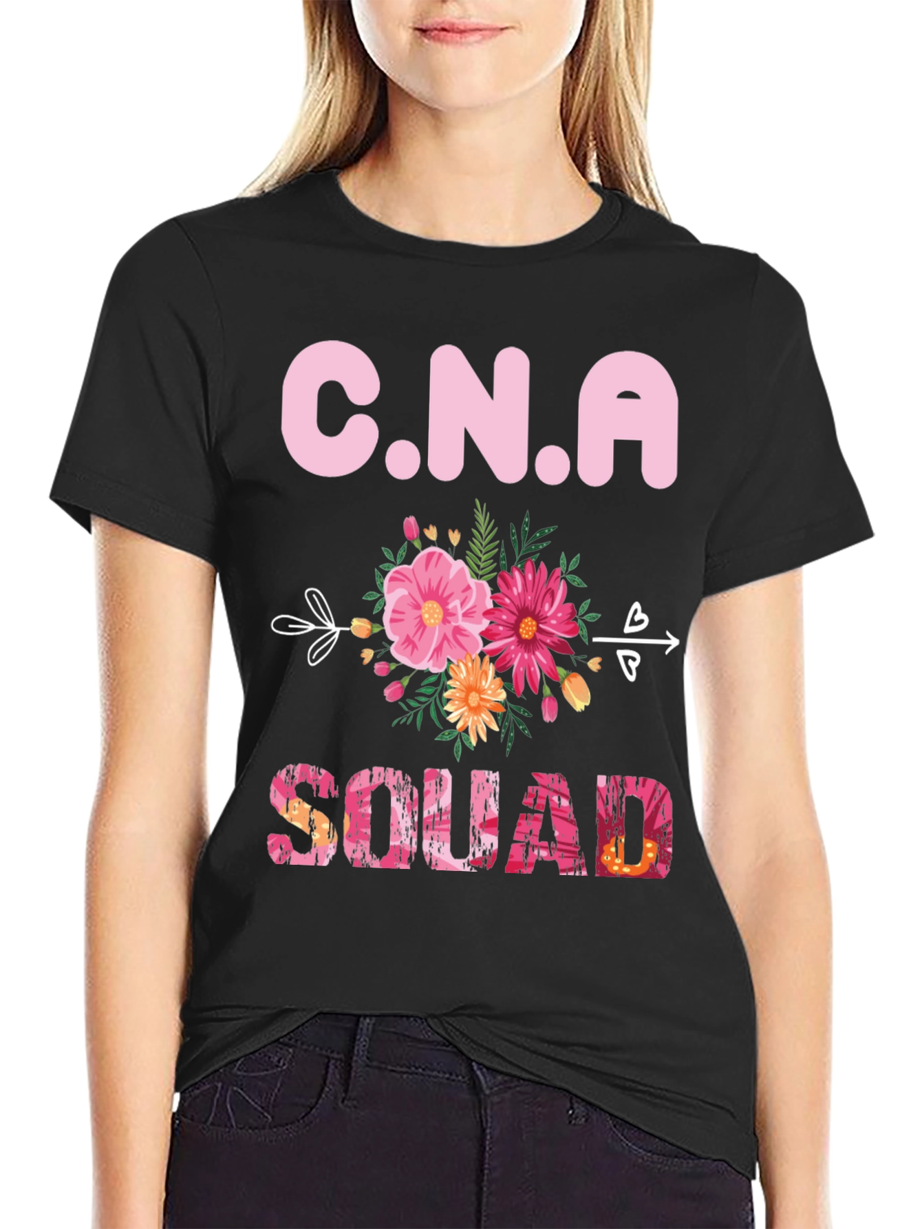C.N.A Squad Floral T-Shirt