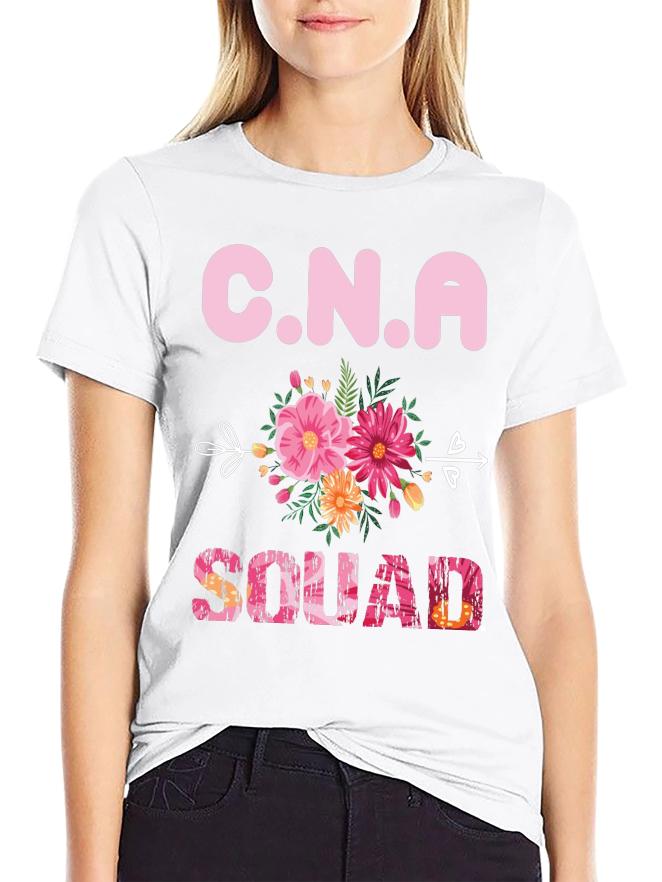 C.N.A Squad Floral T-Shirt