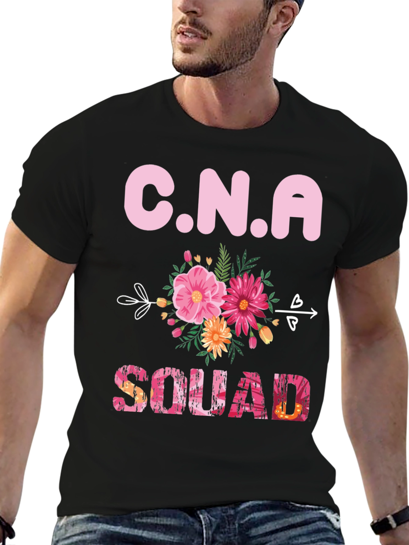 C.N.A Squad Floral T-Shirt