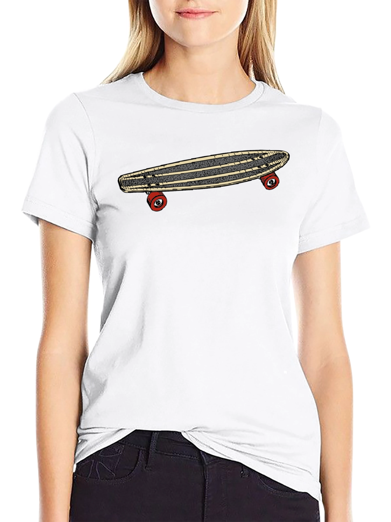 Skateboard Graphic Tee - Classic Style
