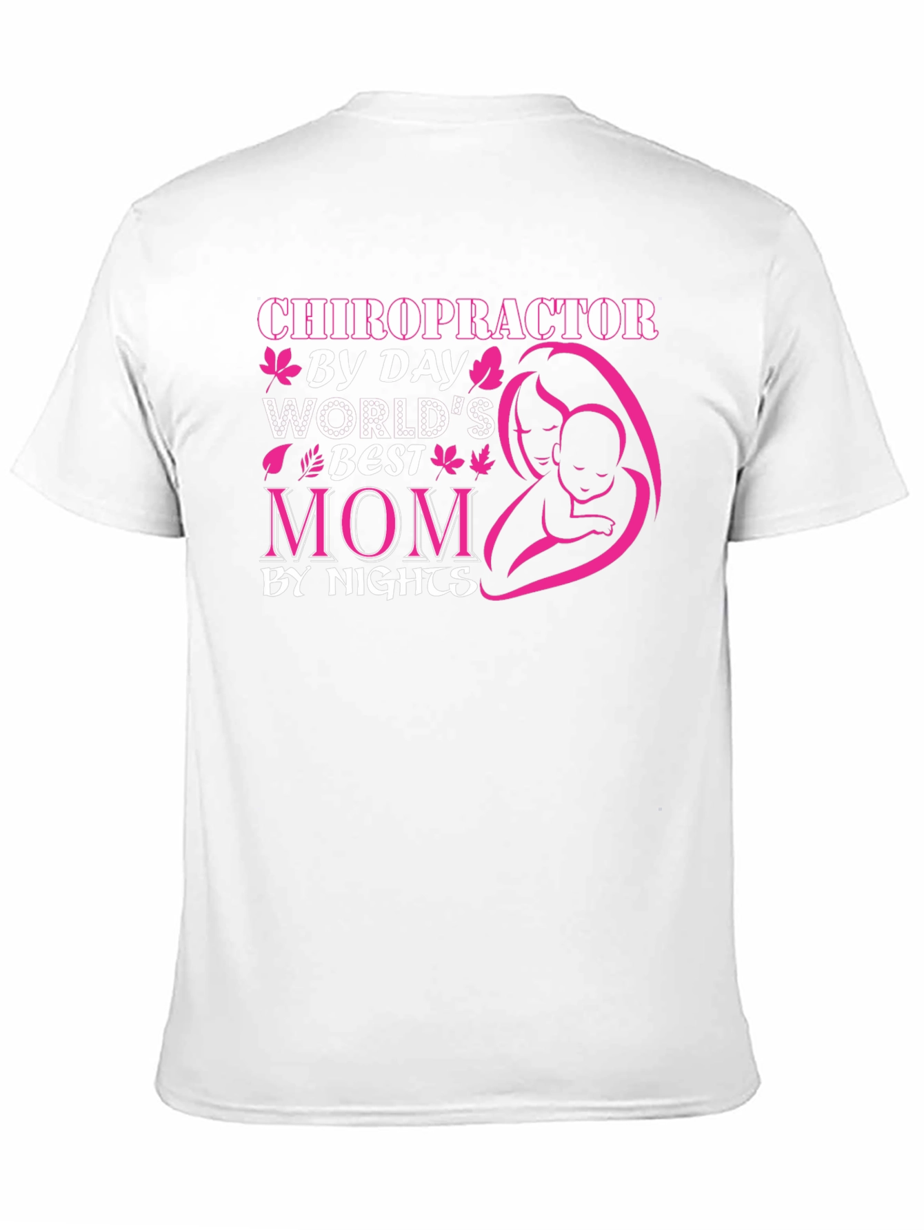 Chiropractor Mom Black T-Shirt