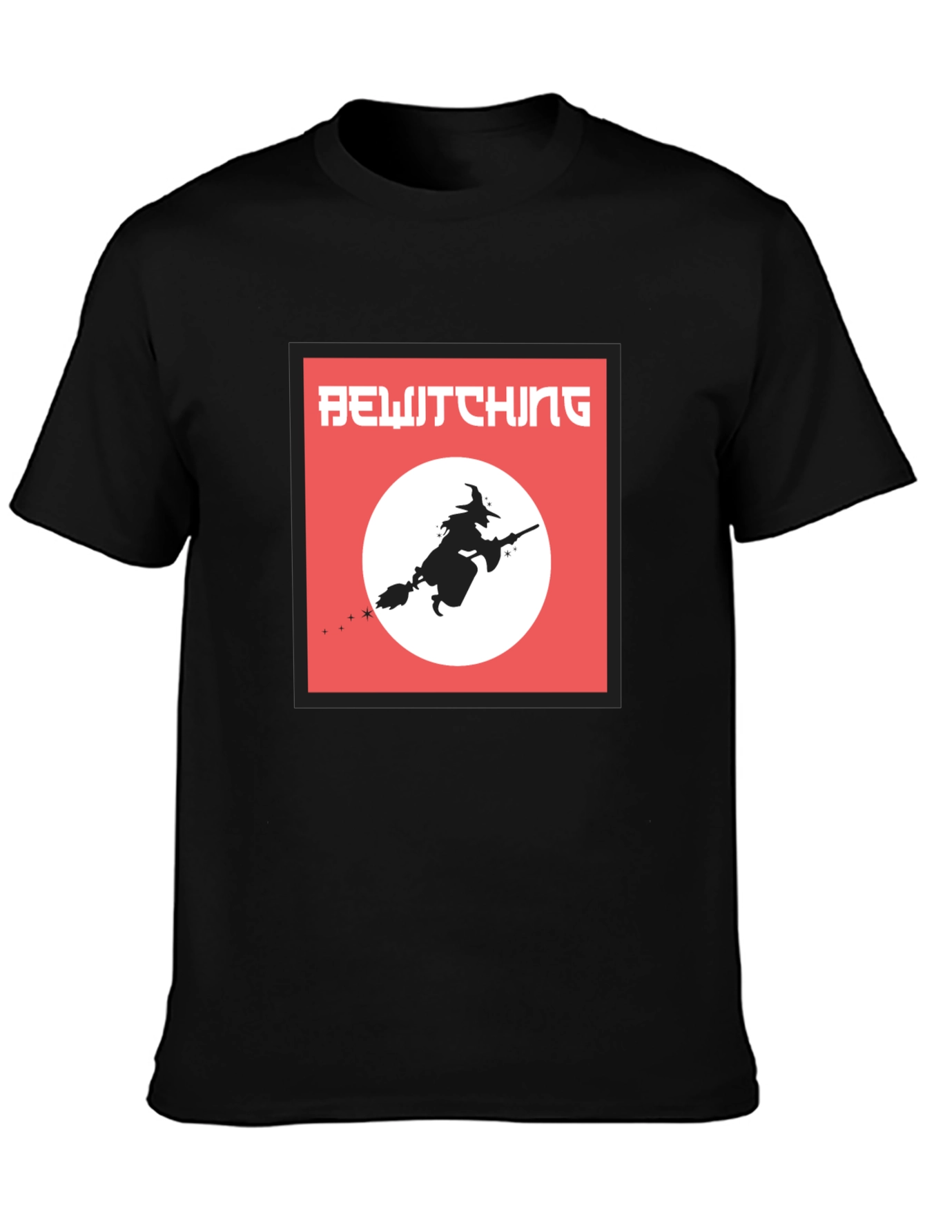 Bewitching Witch Halloween Graphic T-Shirt